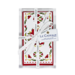 Le Cadeaux Le Cadeaux Vischio Guest Napkins in Acrylic Holder