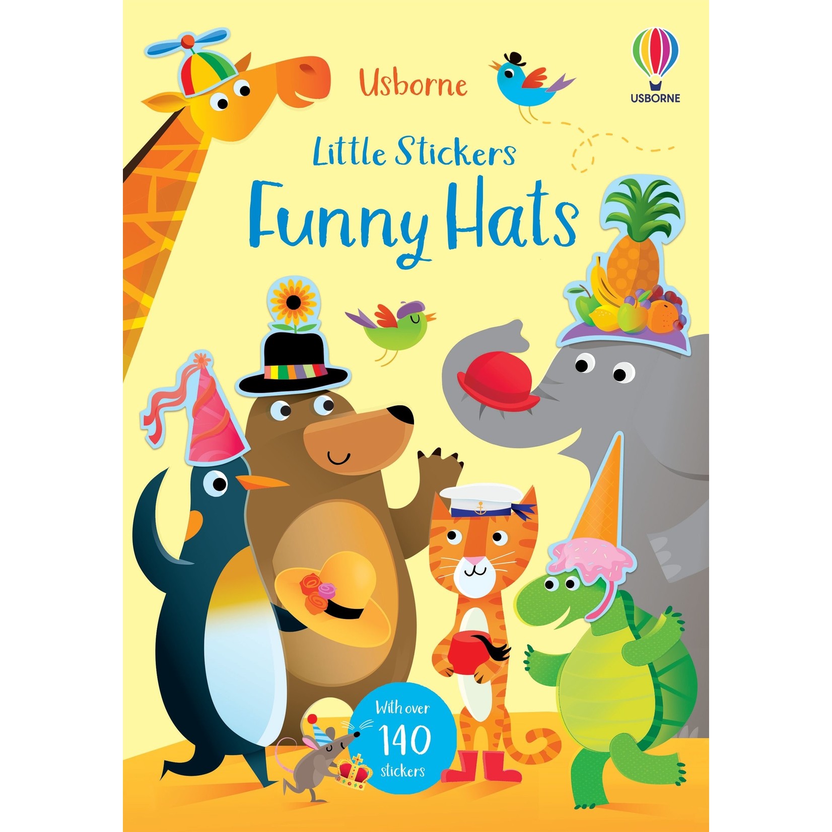 Usborne Publishing Usborne Little Stickers Funny Hats