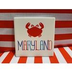 Rockscissorpaper Maryland Crab Coaster