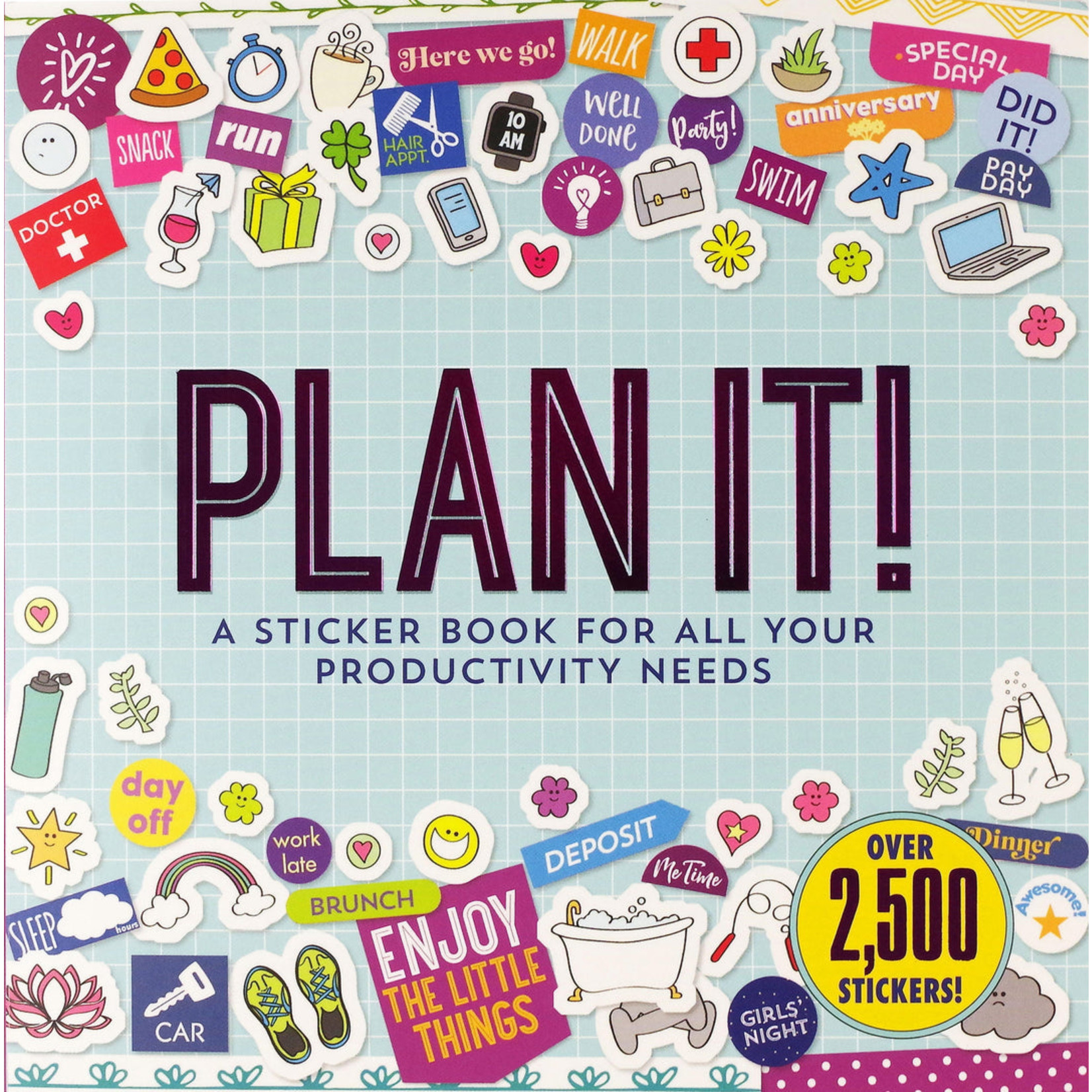 Peter Pauper Press Plan It! Sticker book