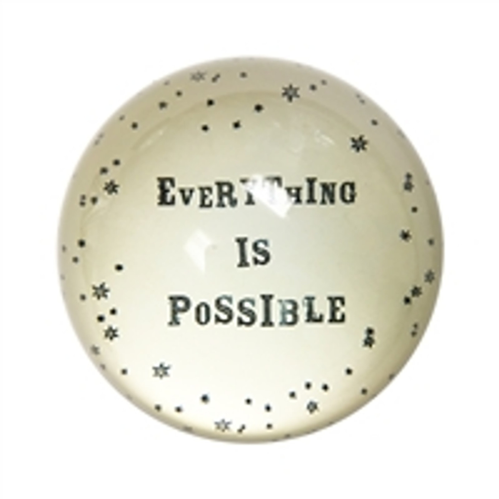 Sugarboo & Co. Everything Is Possible Paperweight - 4 x 4