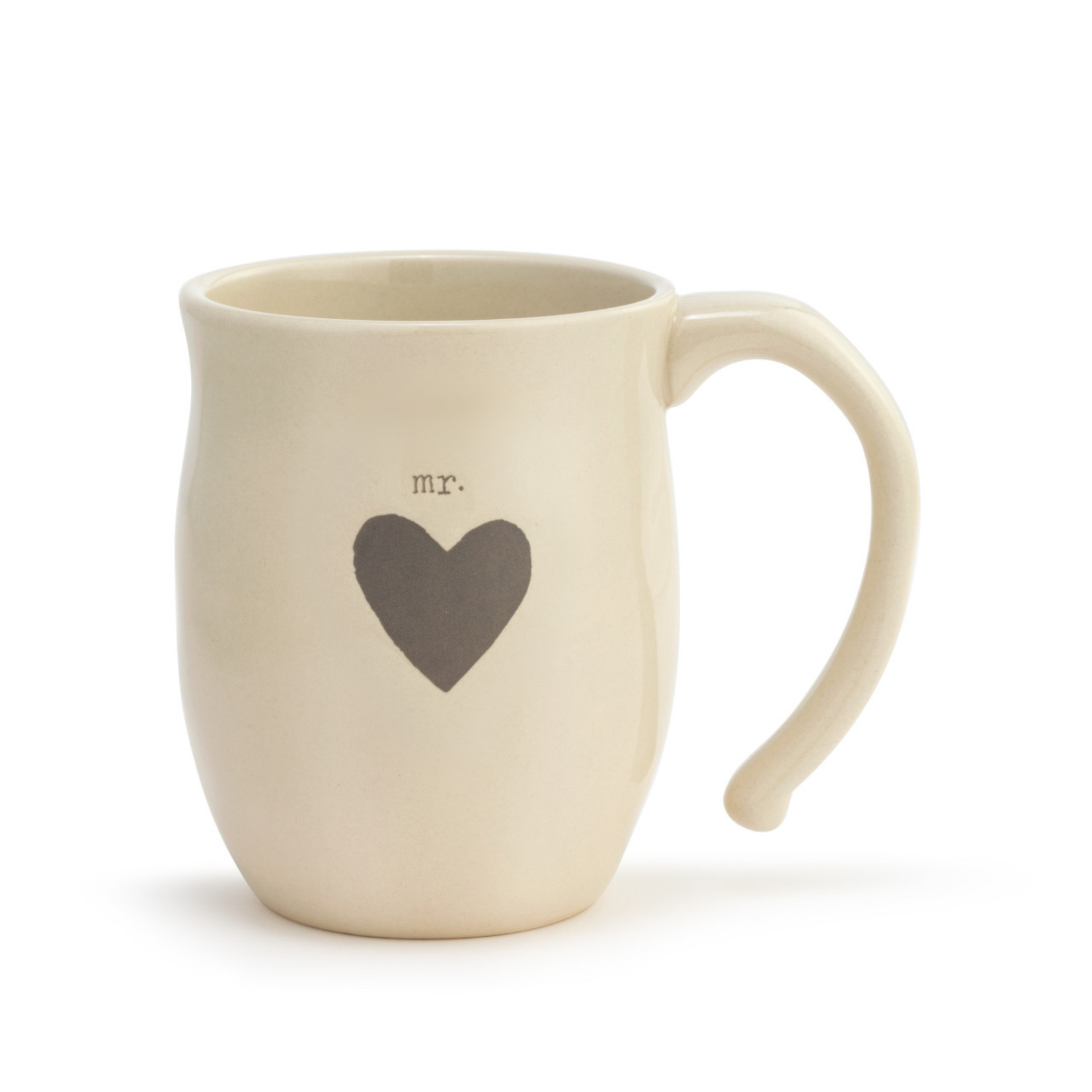 Demdaco Mr.  or Mrs. Heart Mug