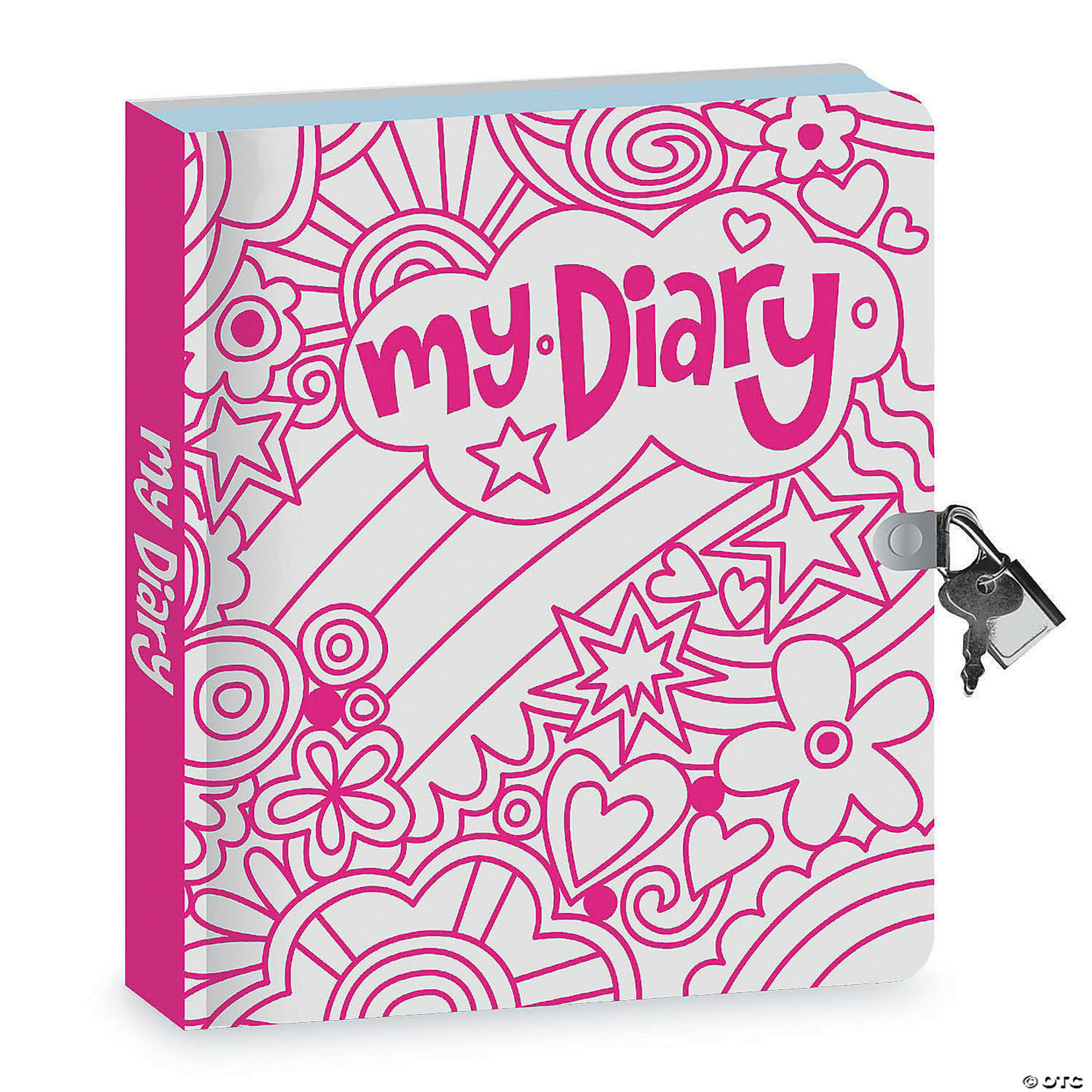 Mindware Rainbow World Foil Coloring Diary