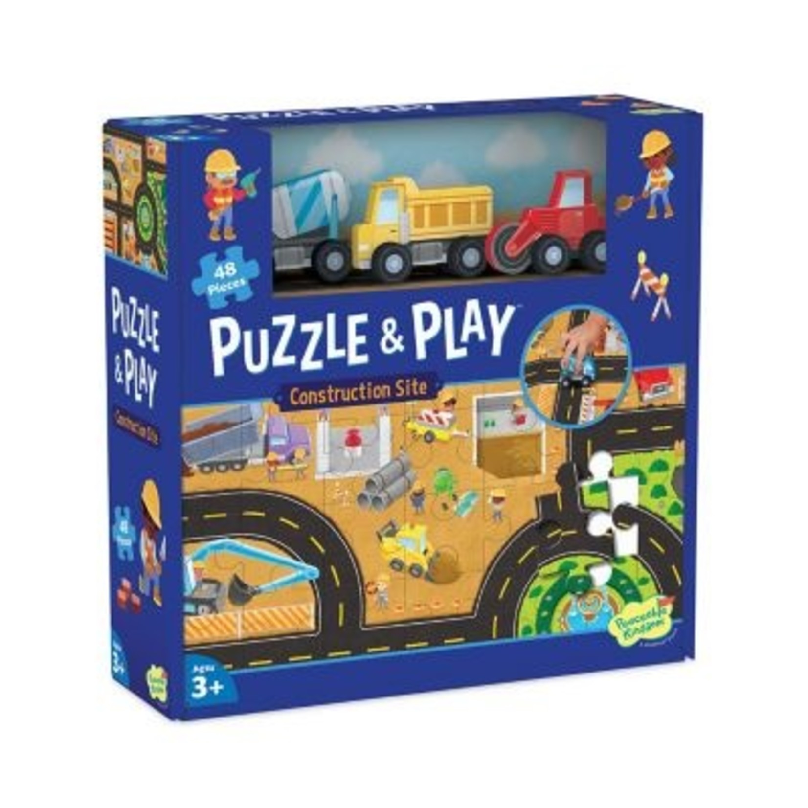 Mindware Puzzle and Play:  Construction Site