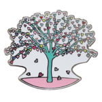 Peter Pauper Press Tree of Hearts Enamel Pin