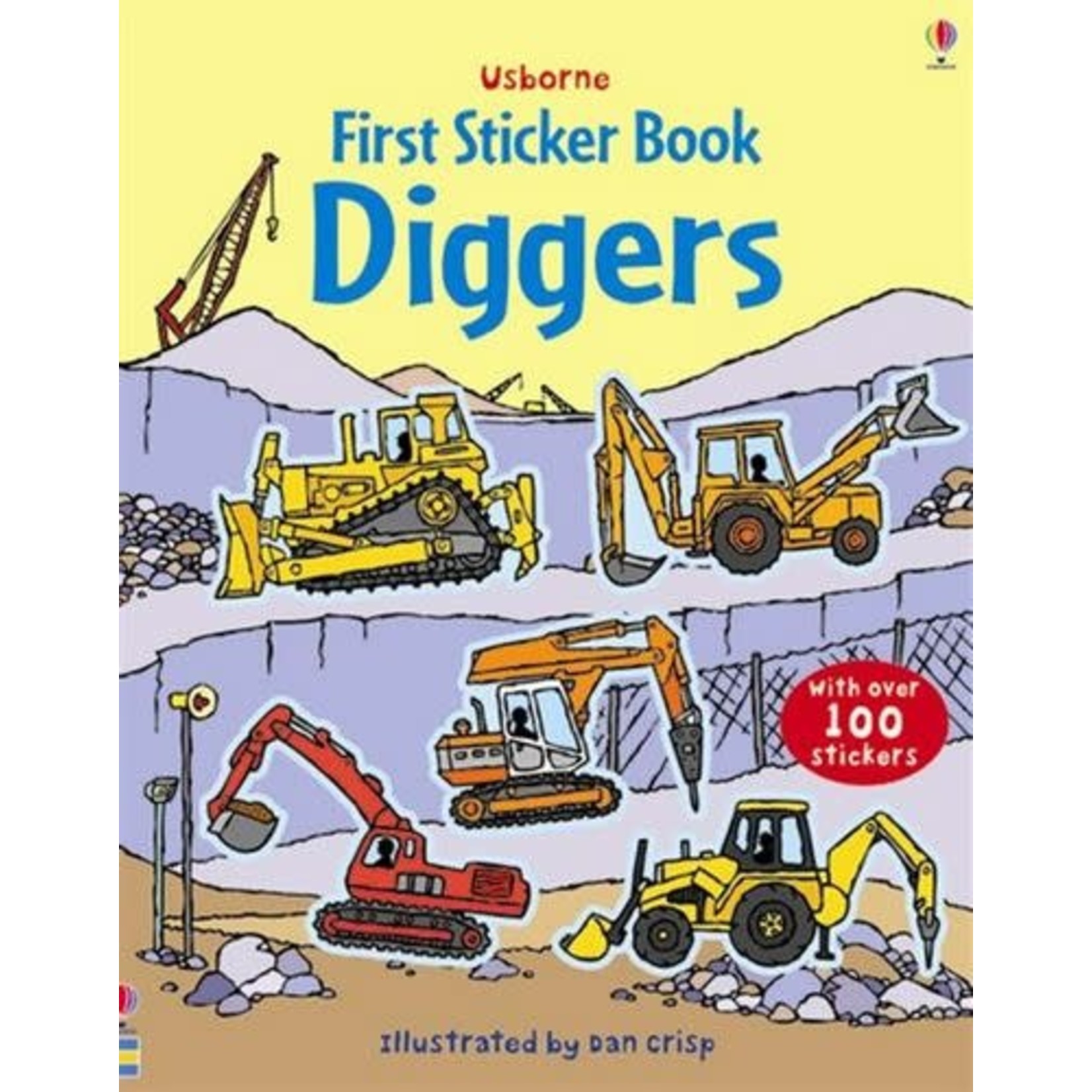 Harper Collins First Sticker Book Diggers