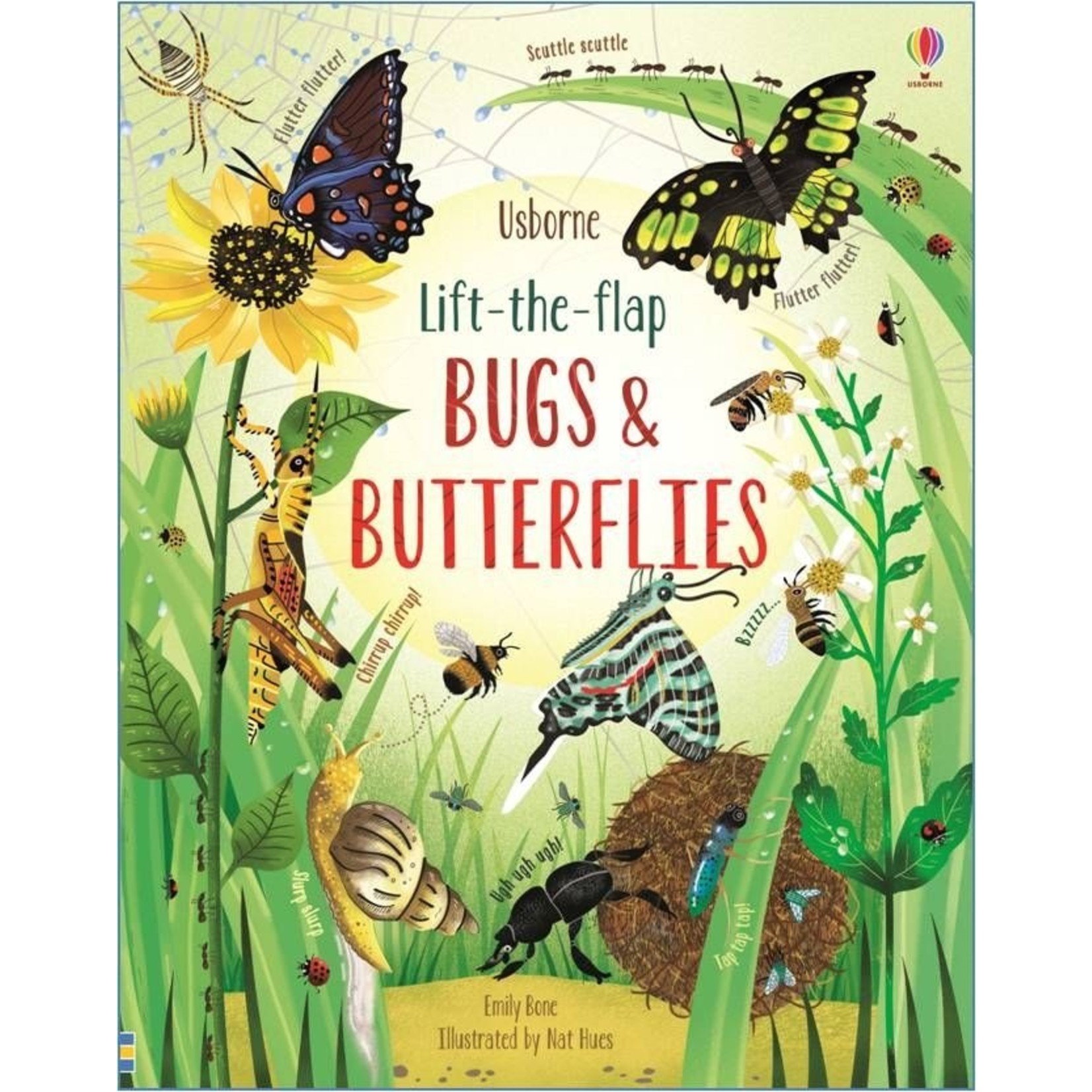 Usborne Publishing Lift the Flap Bugs and Butterflies