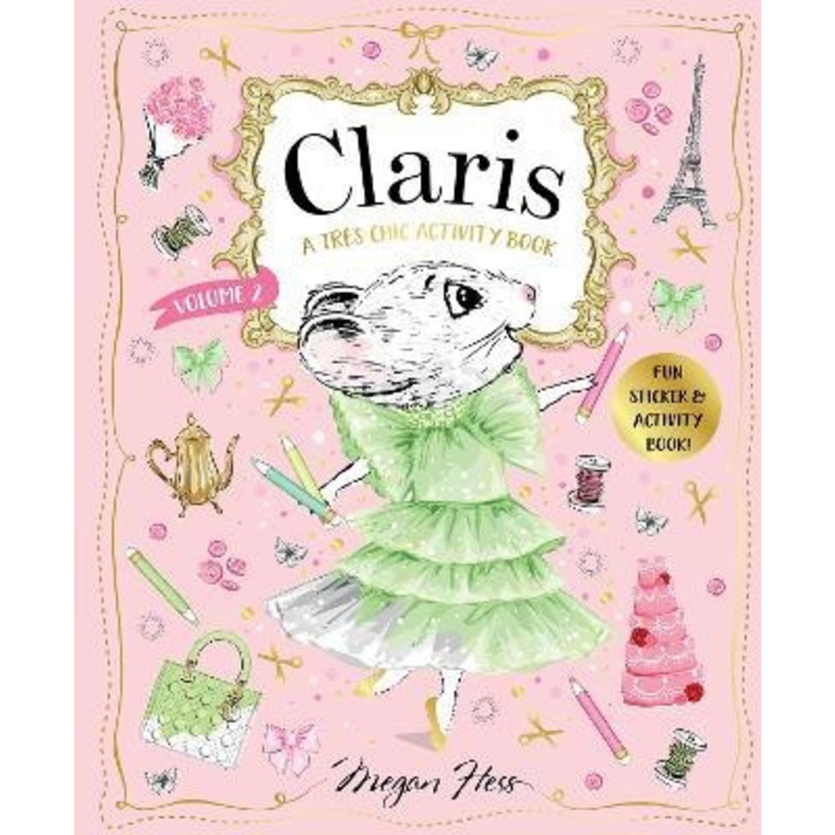 Hachette Book Group Claris A Tres Chic Activity Book