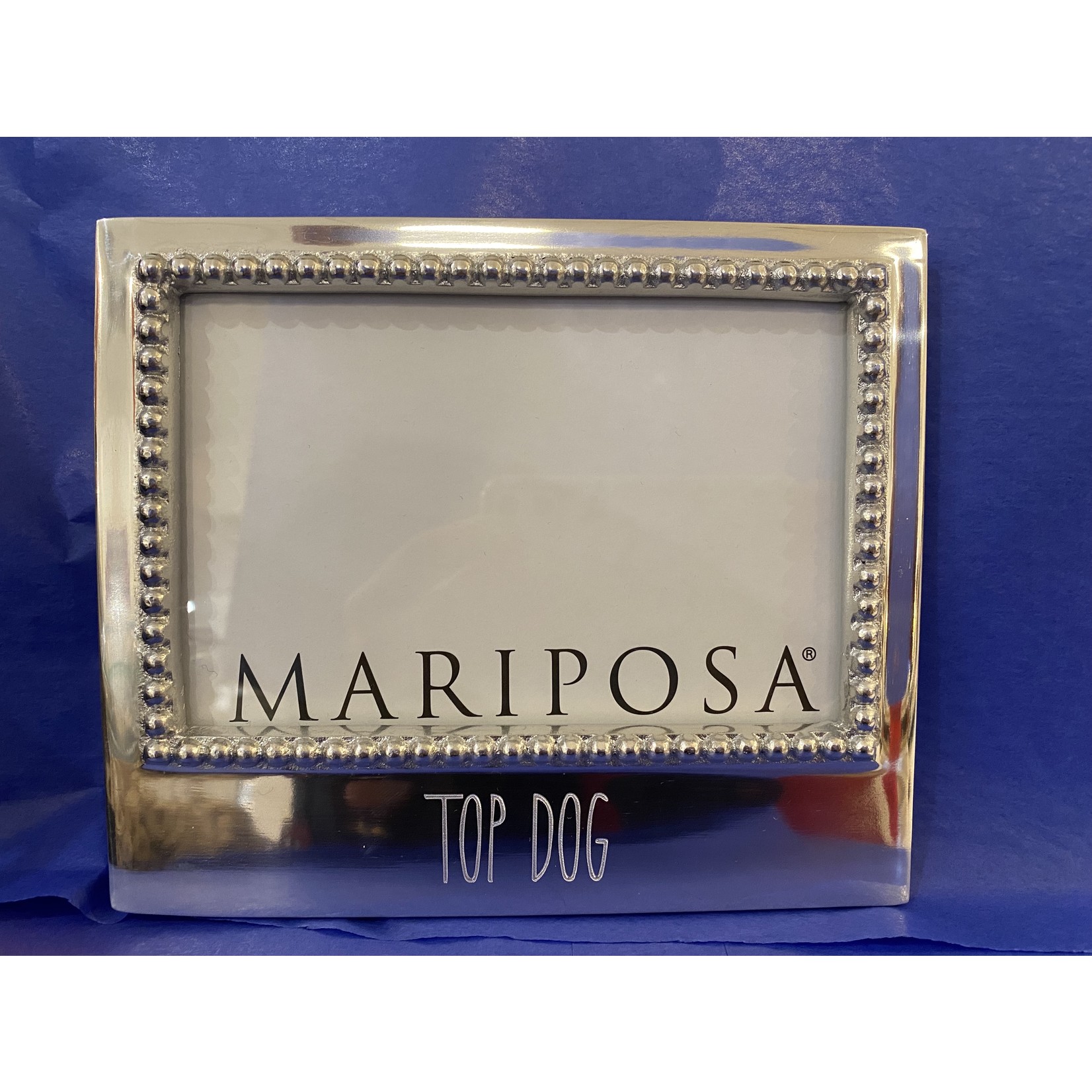 Mariposa Mariposa  Top Dog 4X6 Beaded Frame