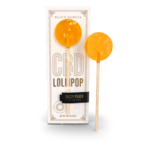 Black Dahlia Fuzzy Peach CBD Lollipops