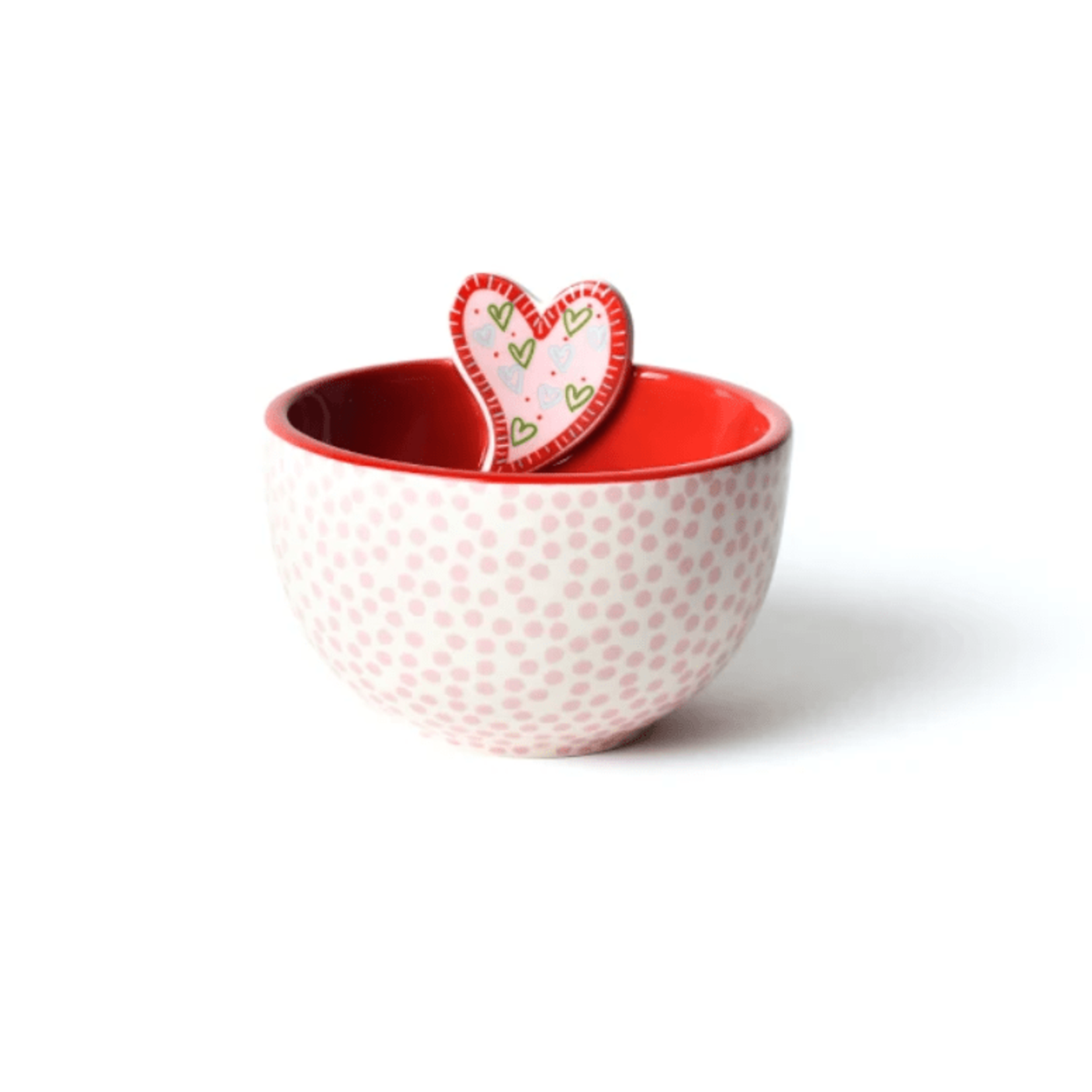 Coton Colors Heart 4 Embellishment Bowl-Coton Colors