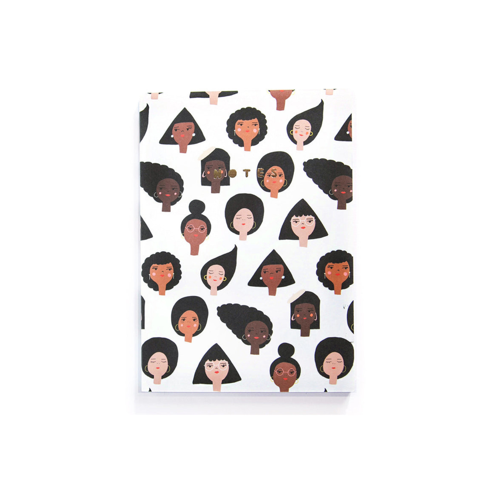 Carolyn Suzuki Geometric Girls Notebook