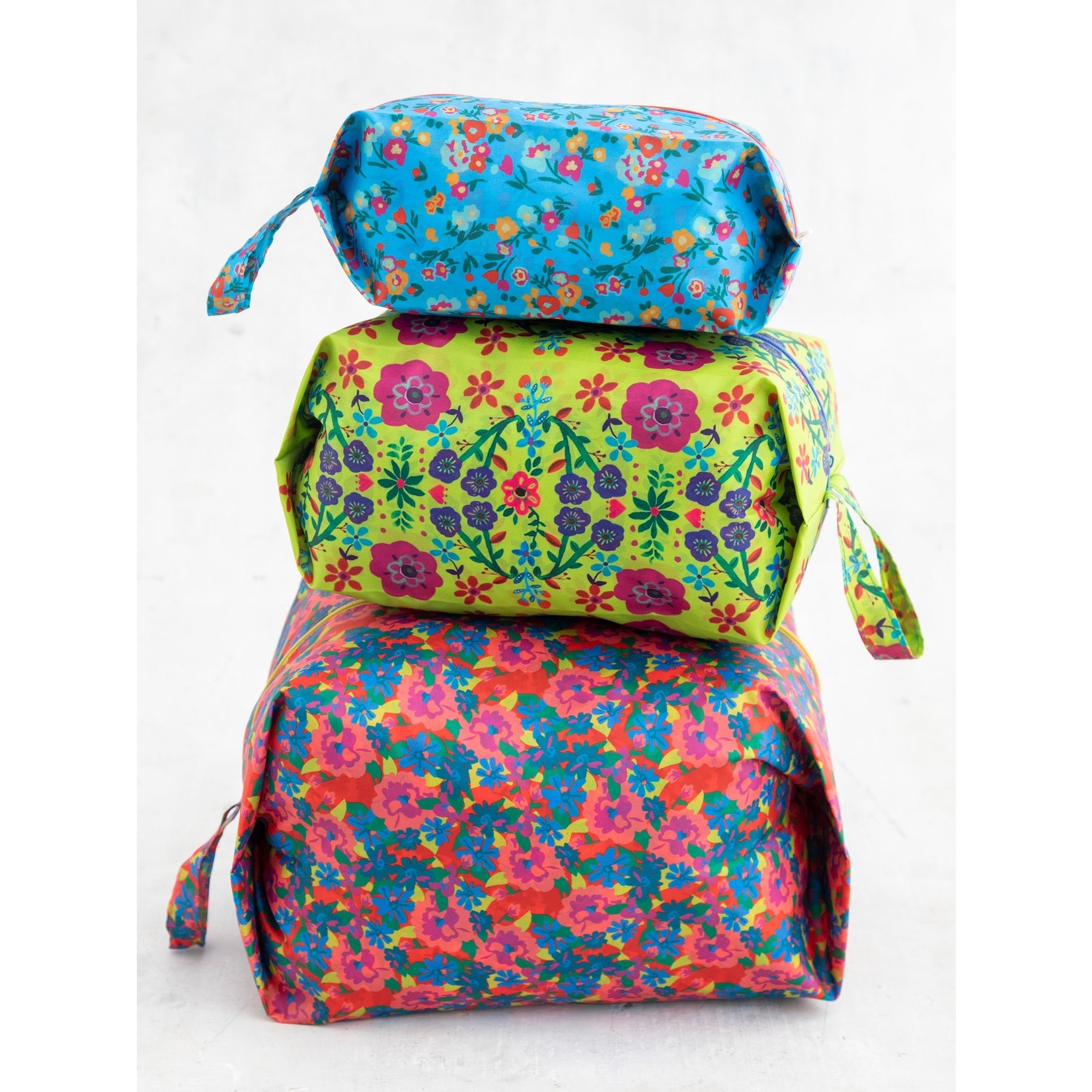 Natural Life Pack & Go Packing Cube Set - Bright Floral