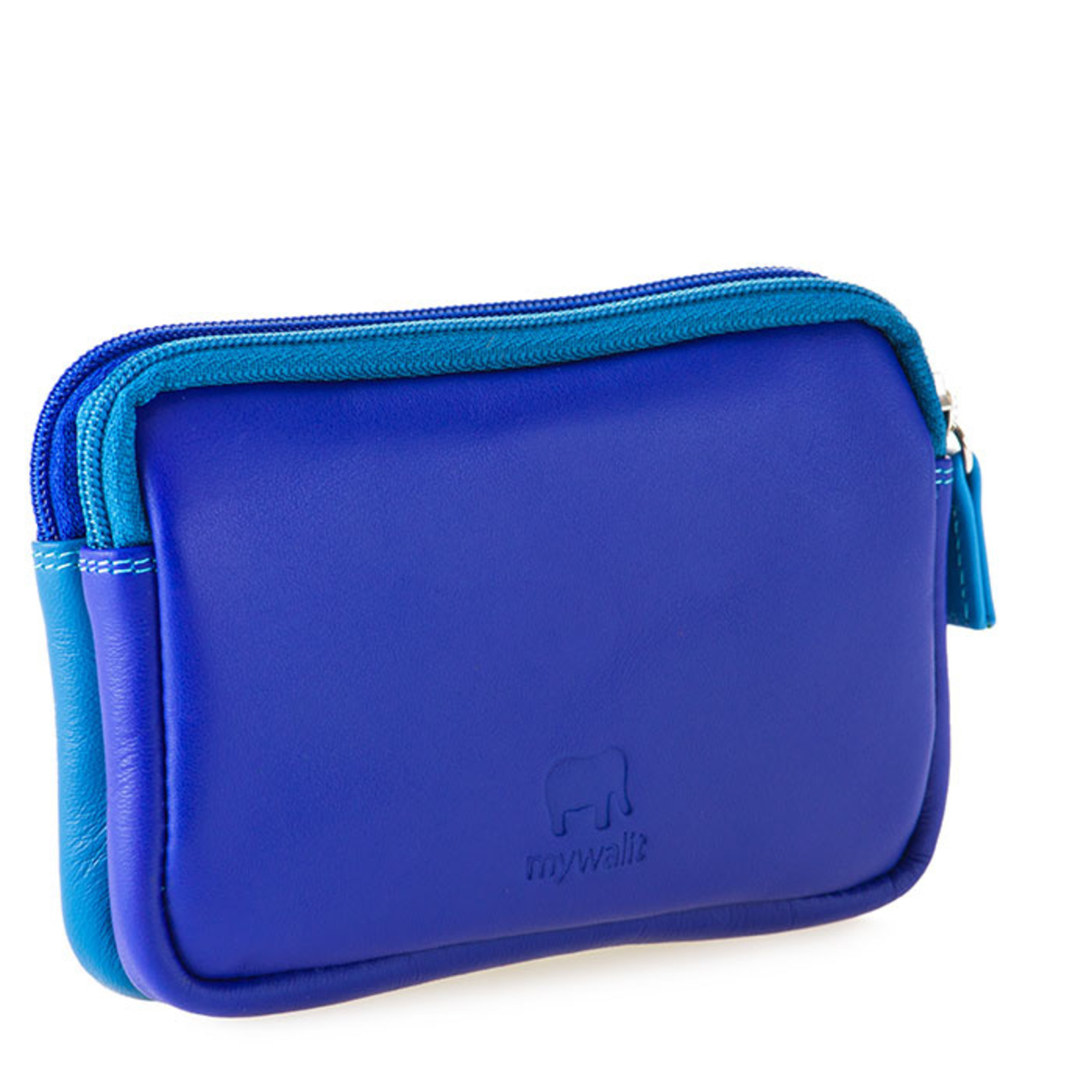 Mywalit Mywalit Small Leather Double Zip Purse