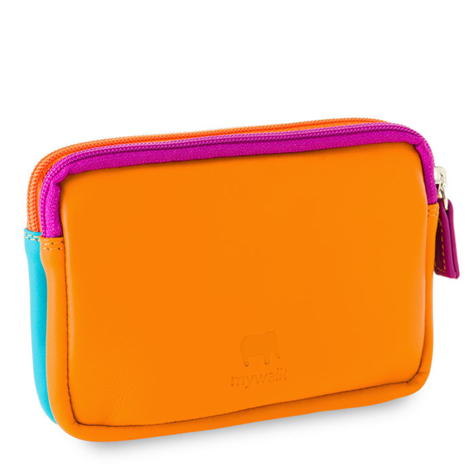 Mywalit Mywalit Small Leather Double Zip Purse