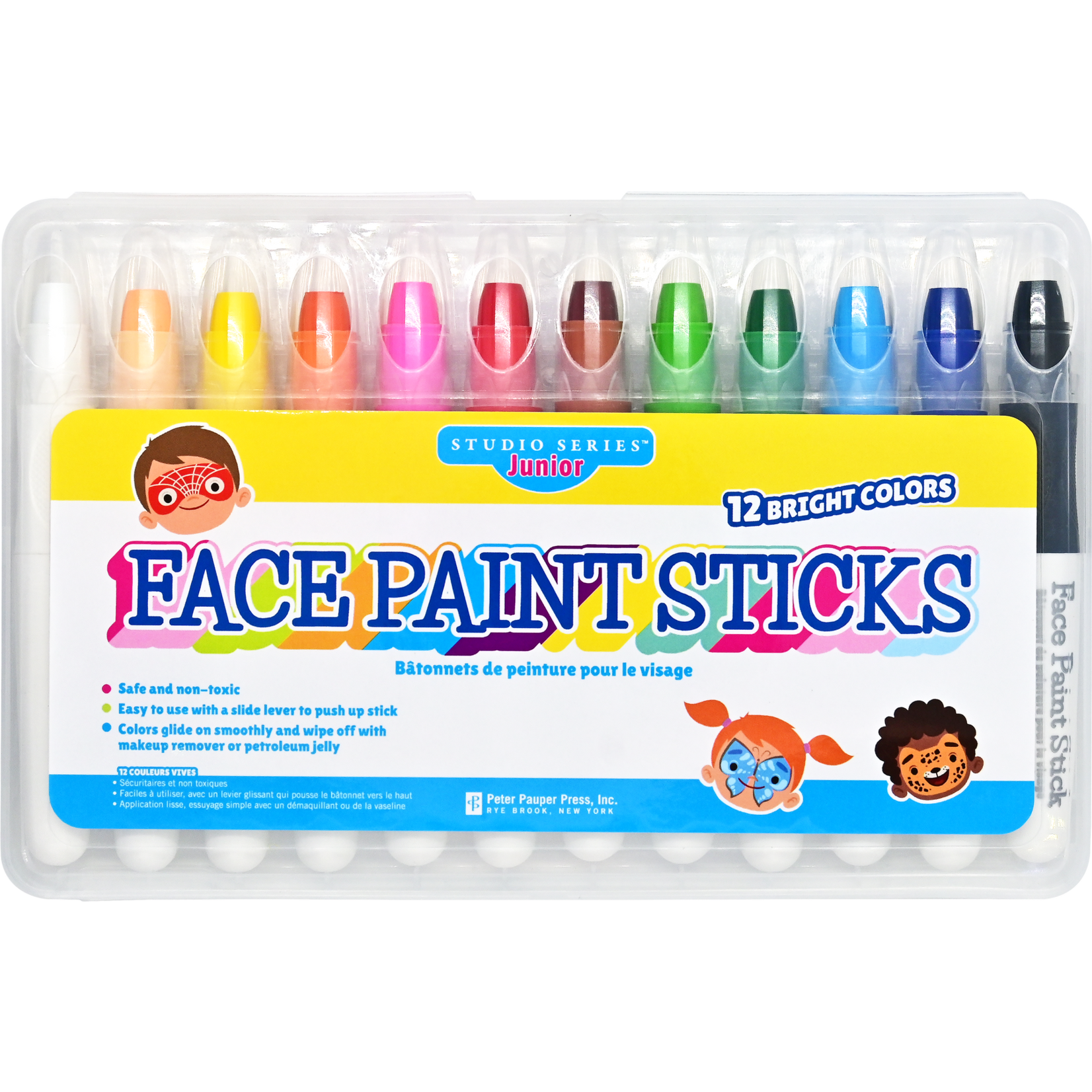 Peter Pauper Press Junior Face Paint Sticks