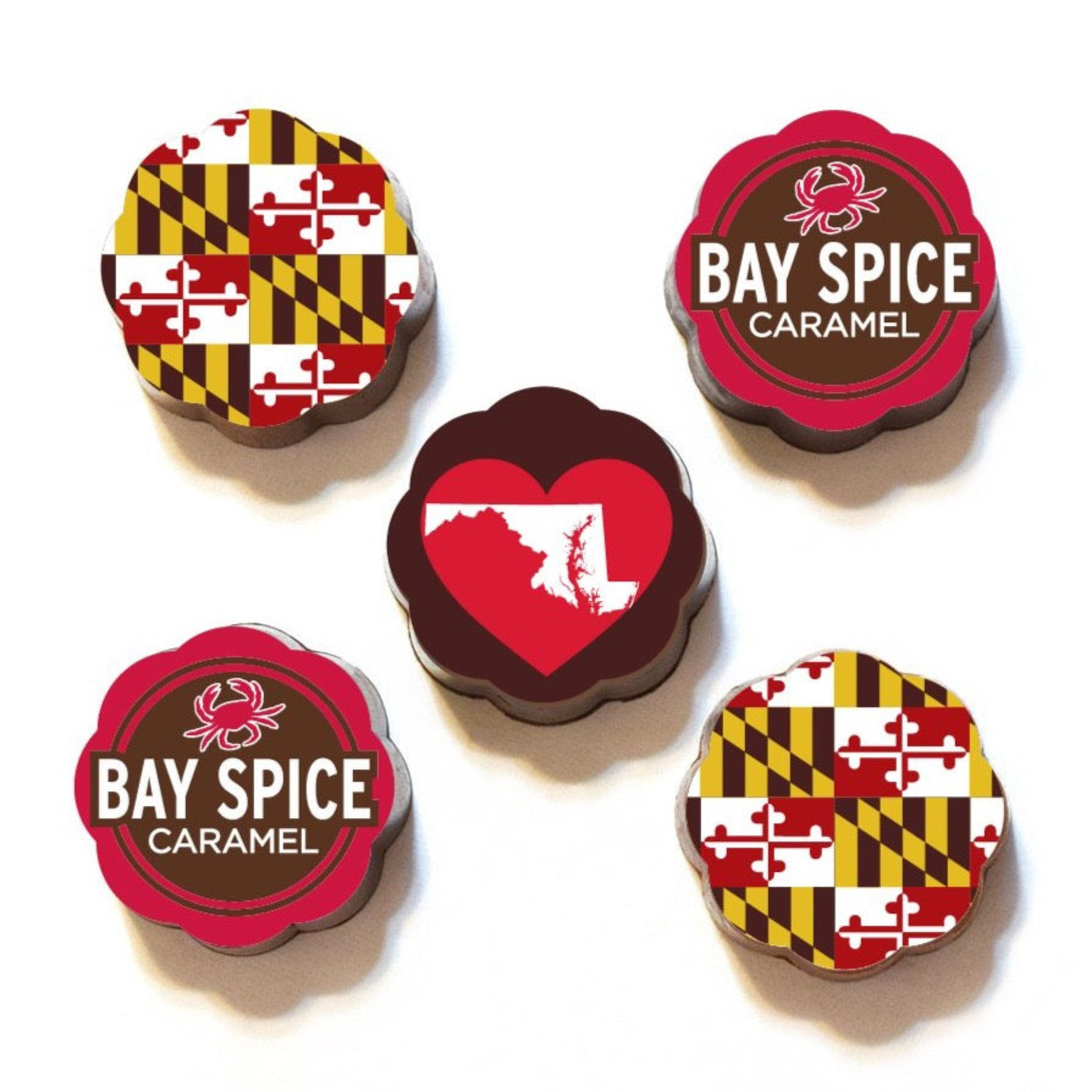 Chouquette Chocolates Chouquette Chocolates - Maryland Pride (Box of 9)