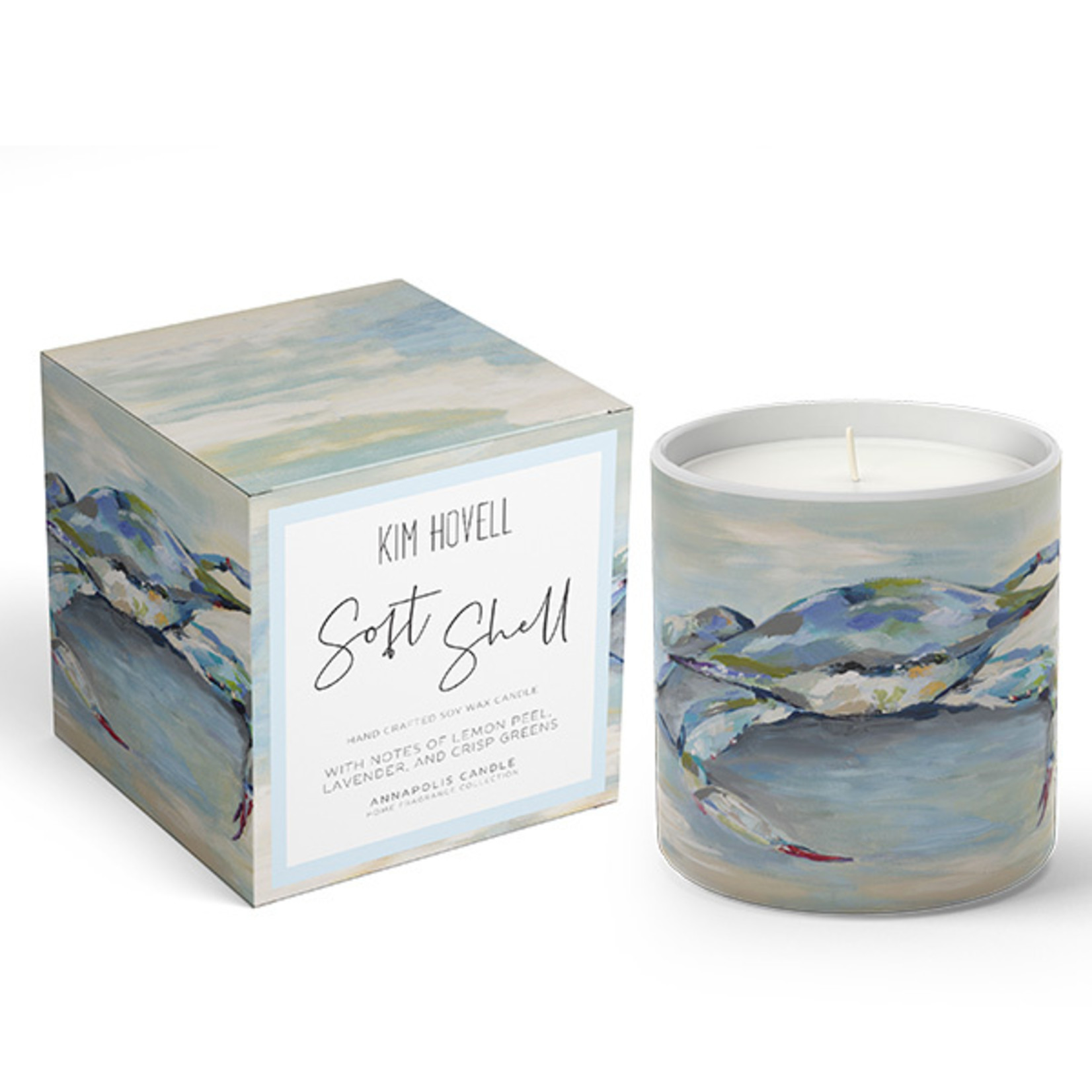 Annapolis Candle Kim Hovell Collection: Soft Shell Boxed Candle