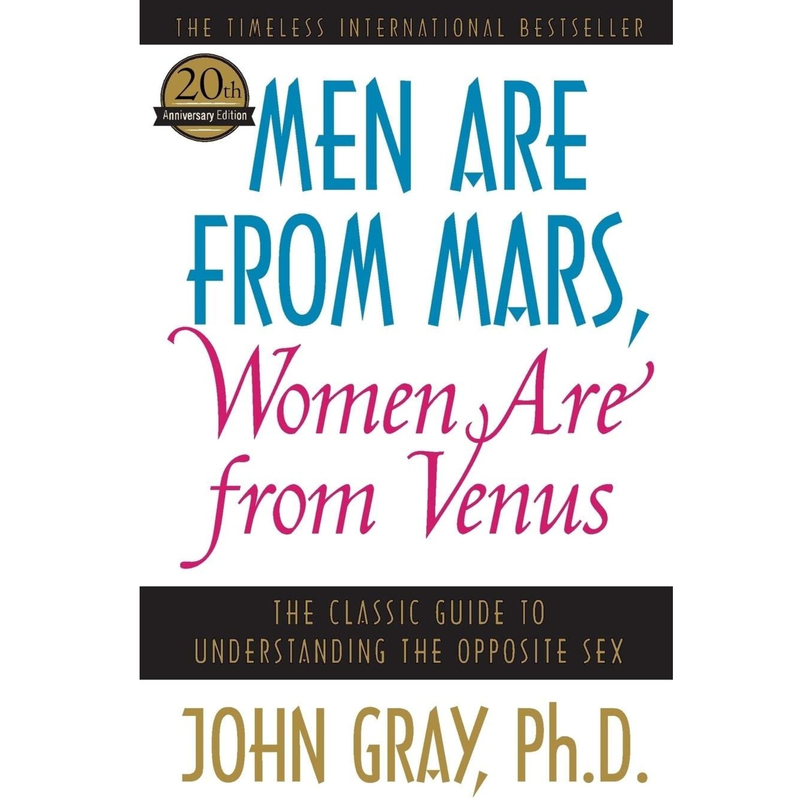 Harper Collins Men Are From Mars, Women Are From Venus