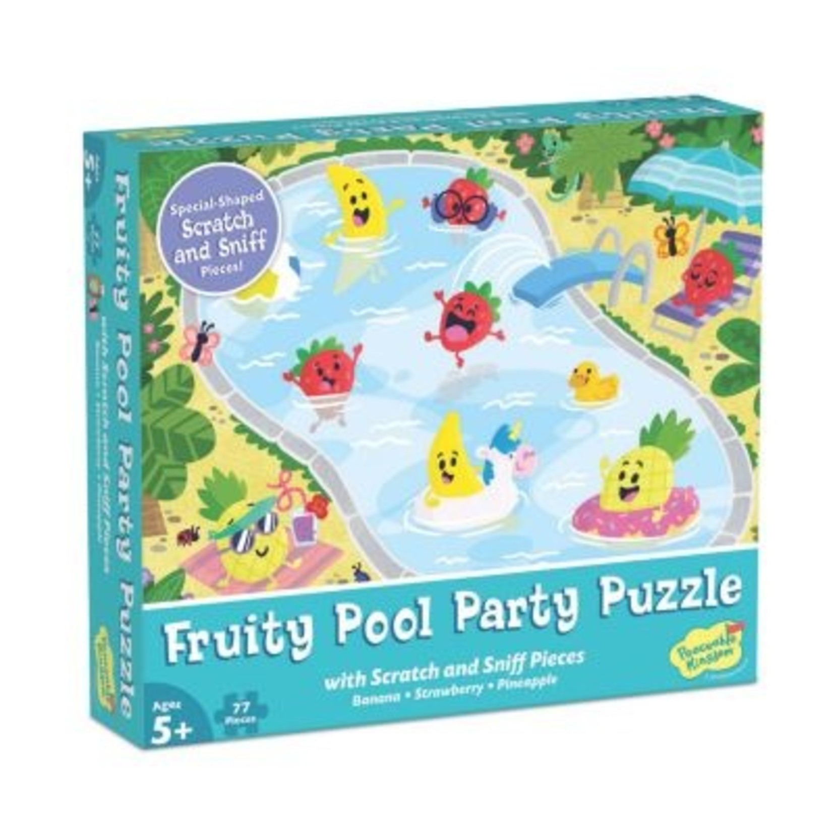 Mindware Fruity Pool Party Scratch and Sniff Puzzle