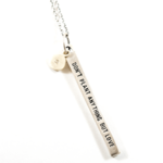 Sugarboo & Co. Sterling Silver Necklace - Don't Plant Anything But Love