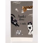 Blue Q Blue Q People I Love: Cats Dish Towel