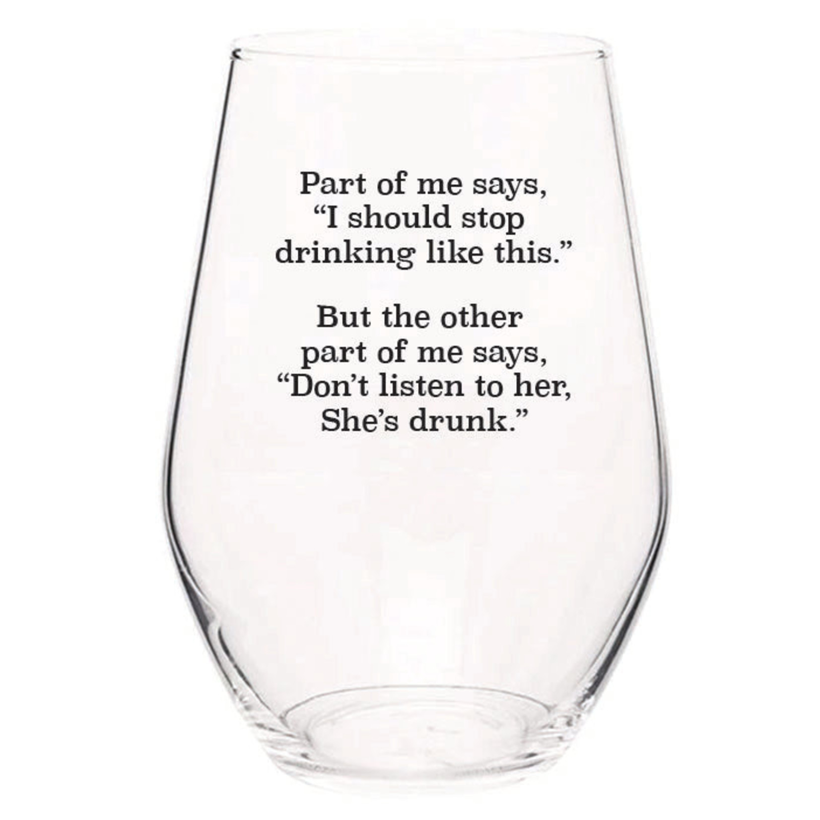 ellembee gift Wine Glass
