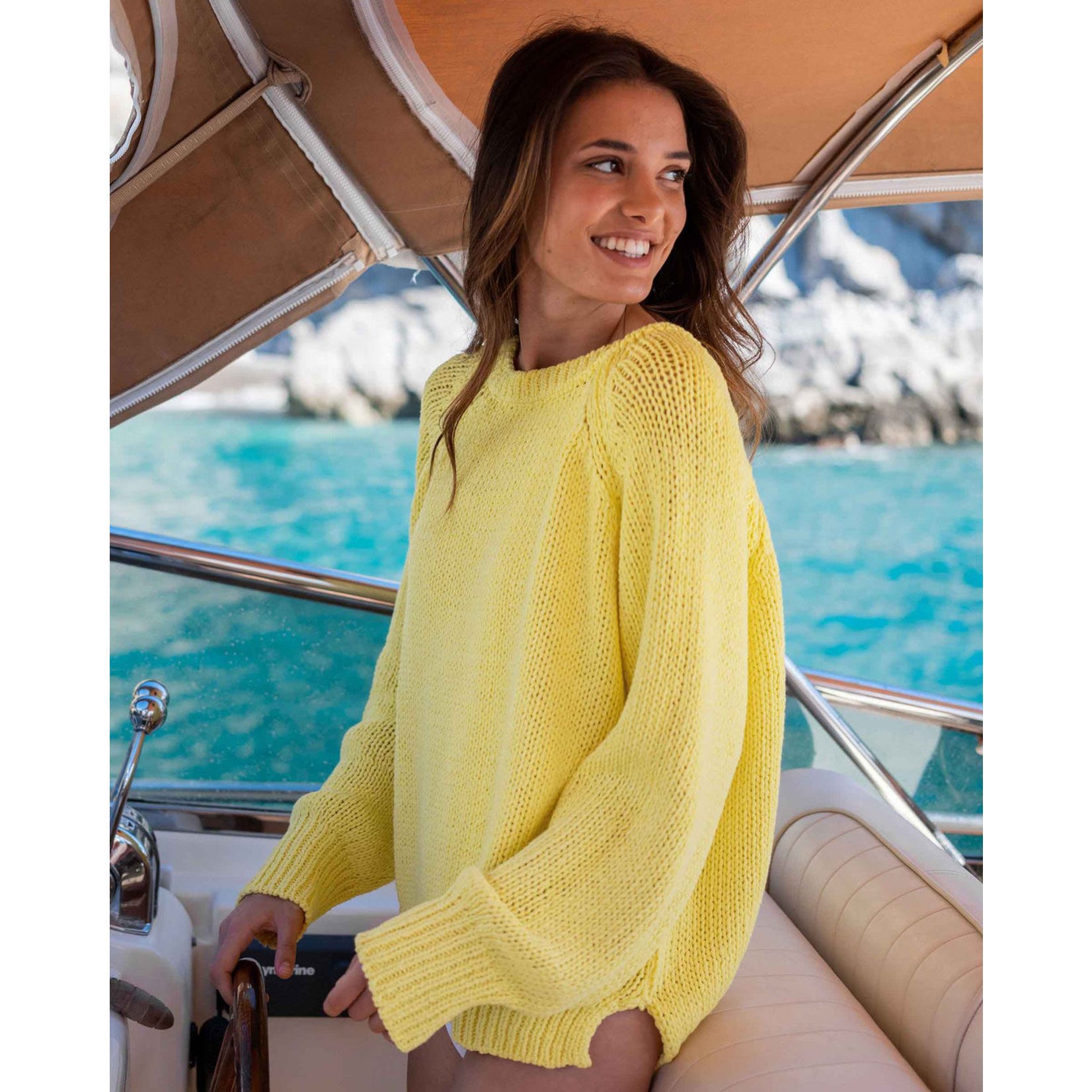 Mer-Sea Amalfi Crewneck Pullover