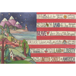 Sticks Inc. "America the Beautiful" American Flag Canvas Art