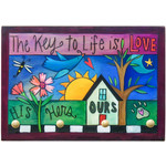 Sticks Inc. "This is Us" Key Ring Plaque by Sincerely, Sticks