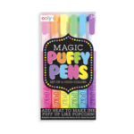 ooly Magic Neon Puffy Pens - Set of 6