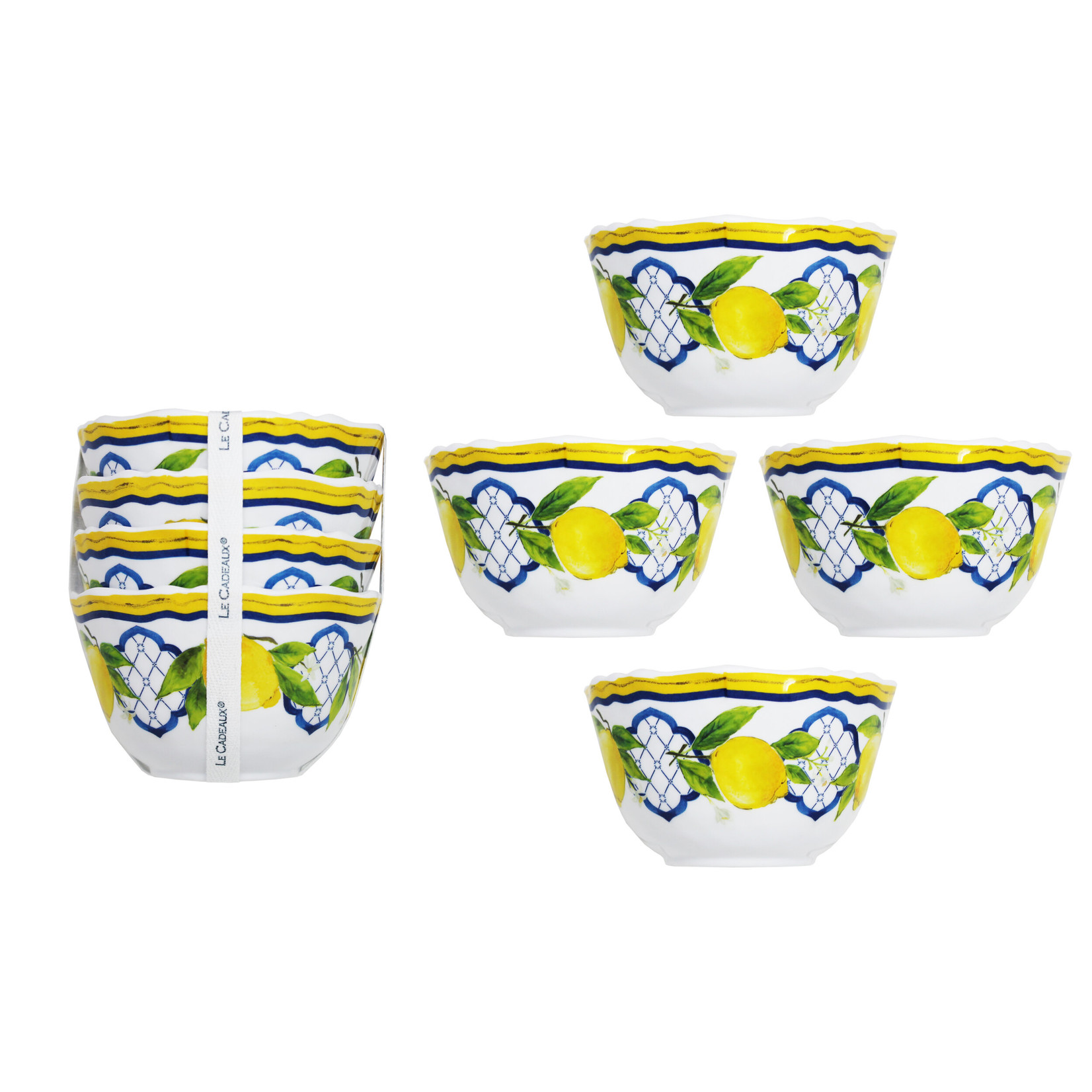 Le Cadeaux Le Cadeaux Palermo Dessert  Bowls Set of 4
