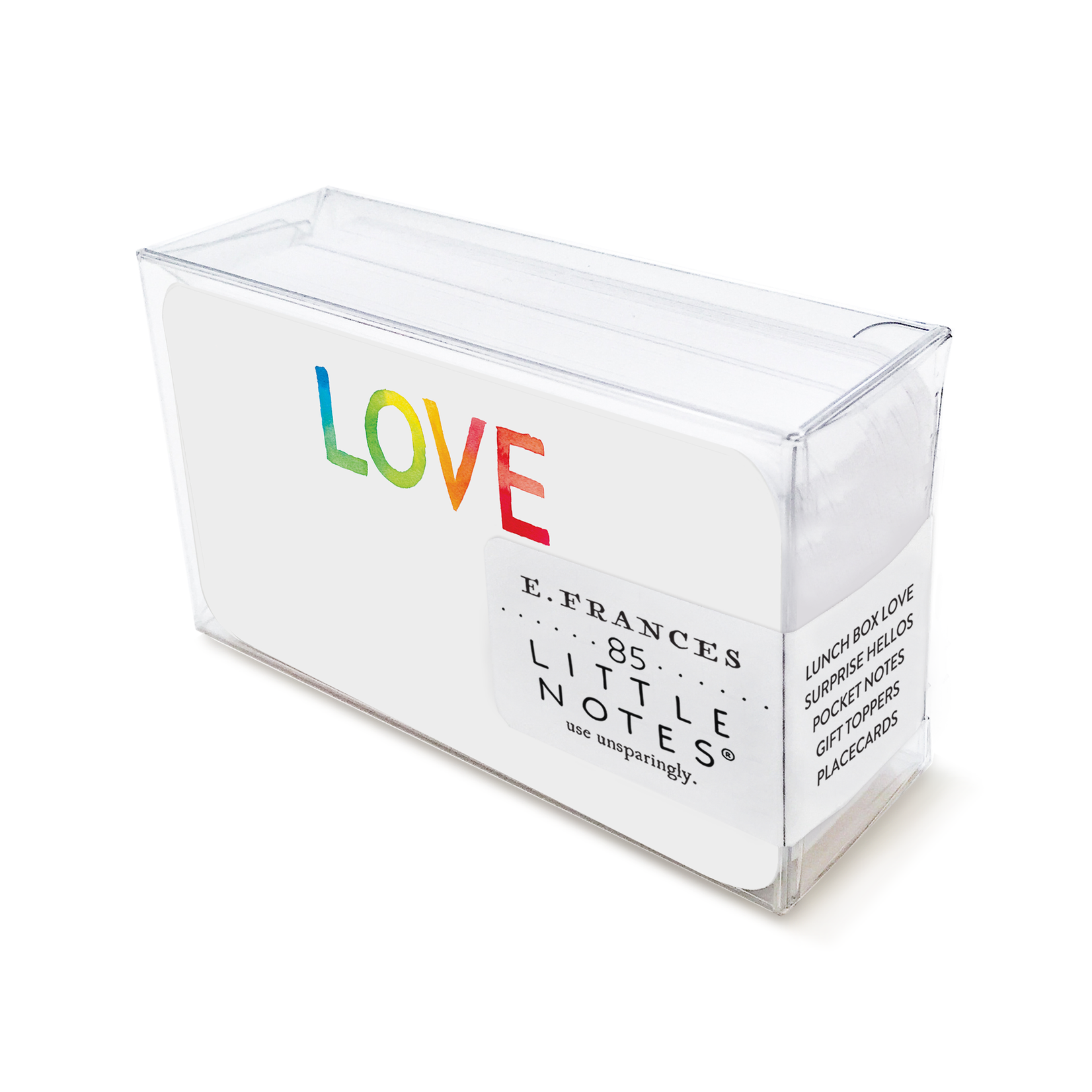 E. Frances Tie Dye Love Little Notes