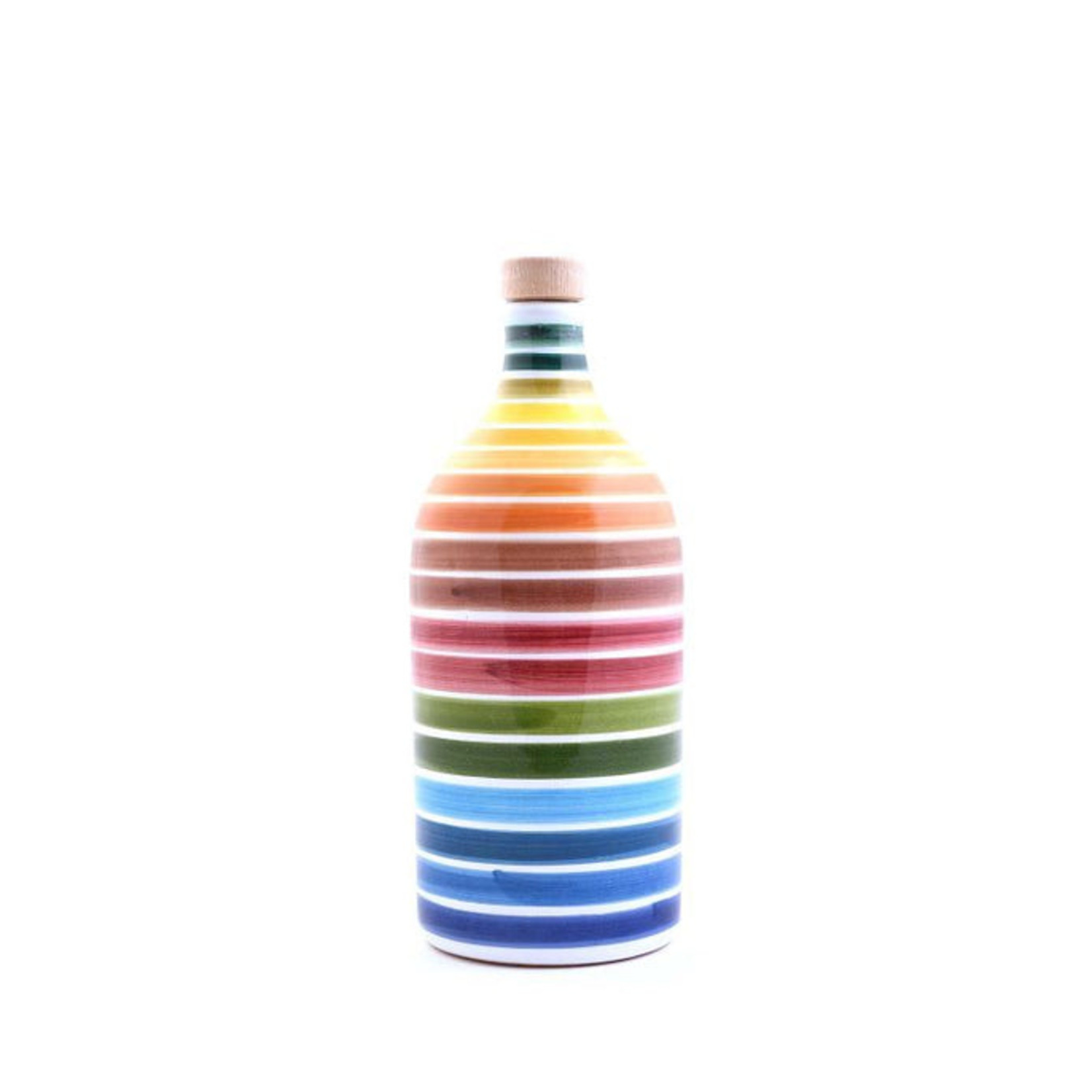 Zia Pia Coratina EVOO Ceramic by Muraglia 500ml ORCIOAI Rainbow