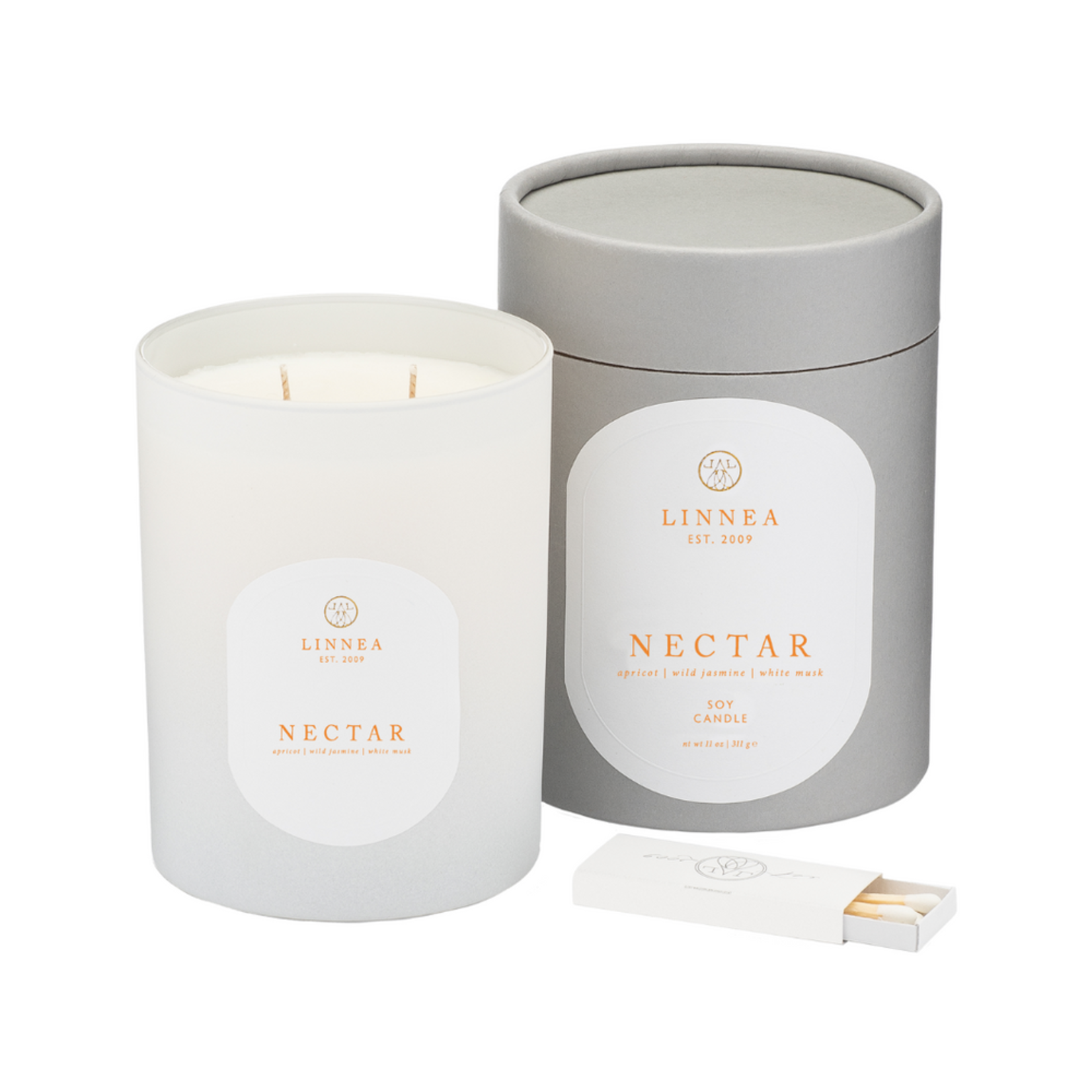 Linnea Linnea Nectar Two-Wick Candle