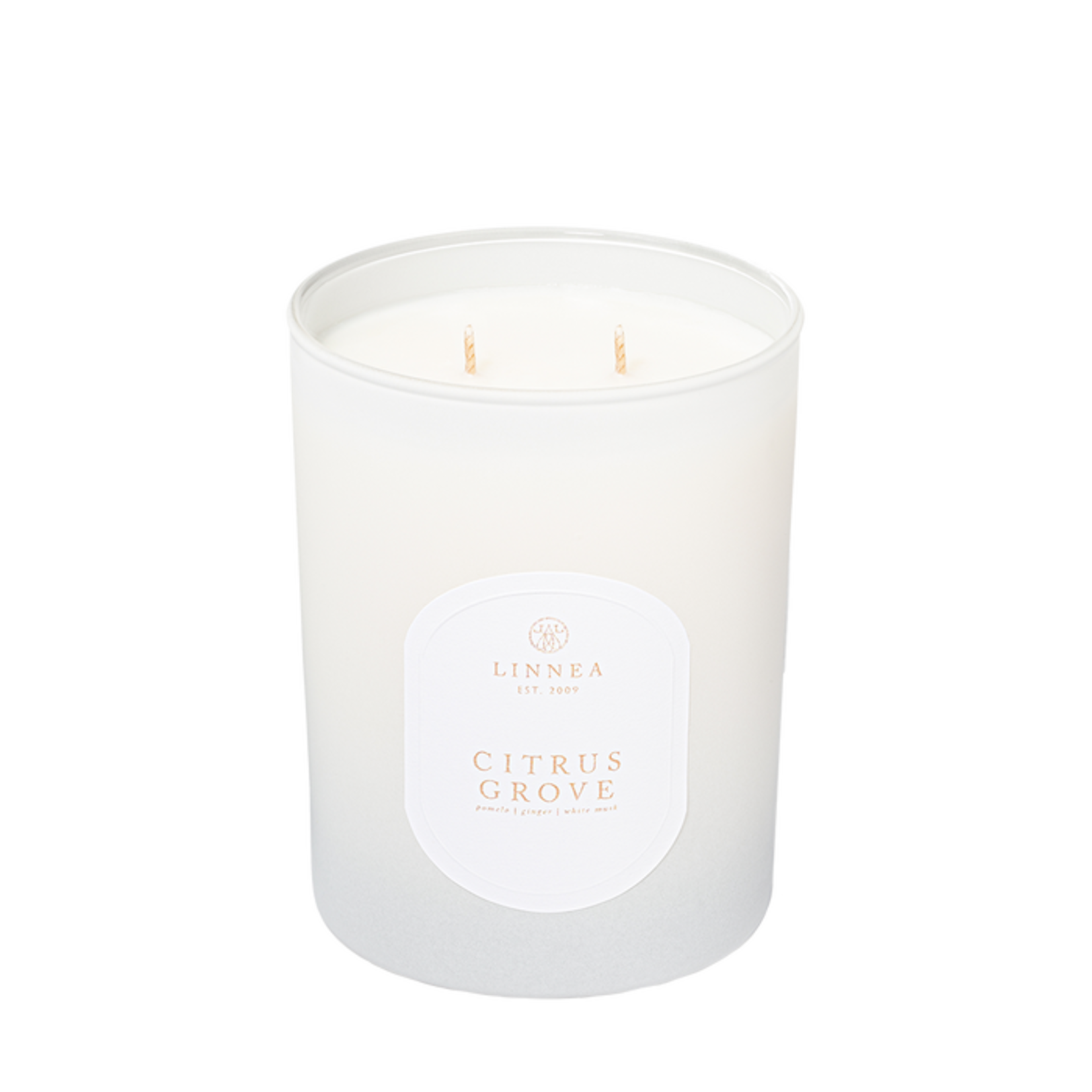 Linnea Citrus Grove Two-Wick Candle