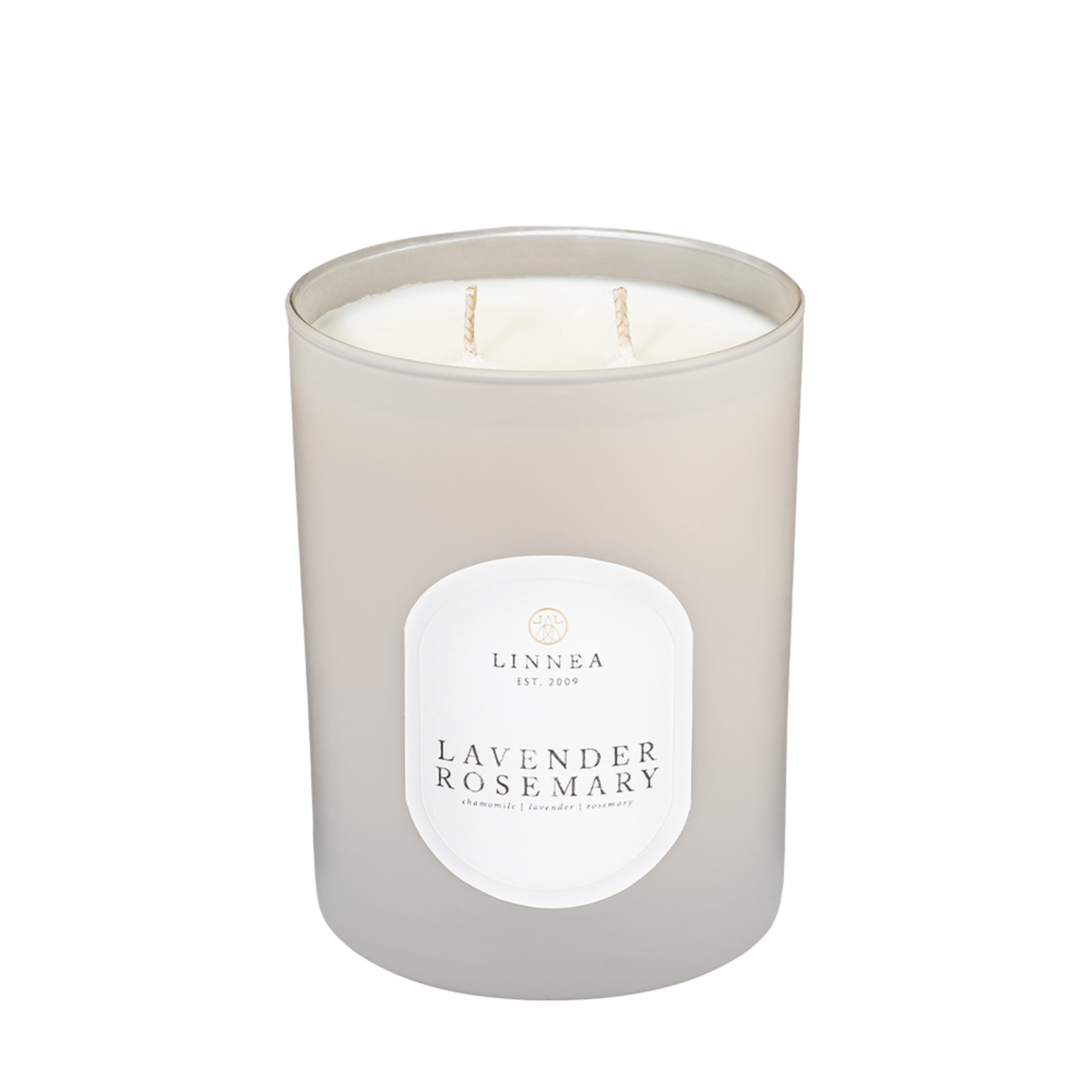 Linnea Linnea Lavender Rosemary Two-Wick Candle