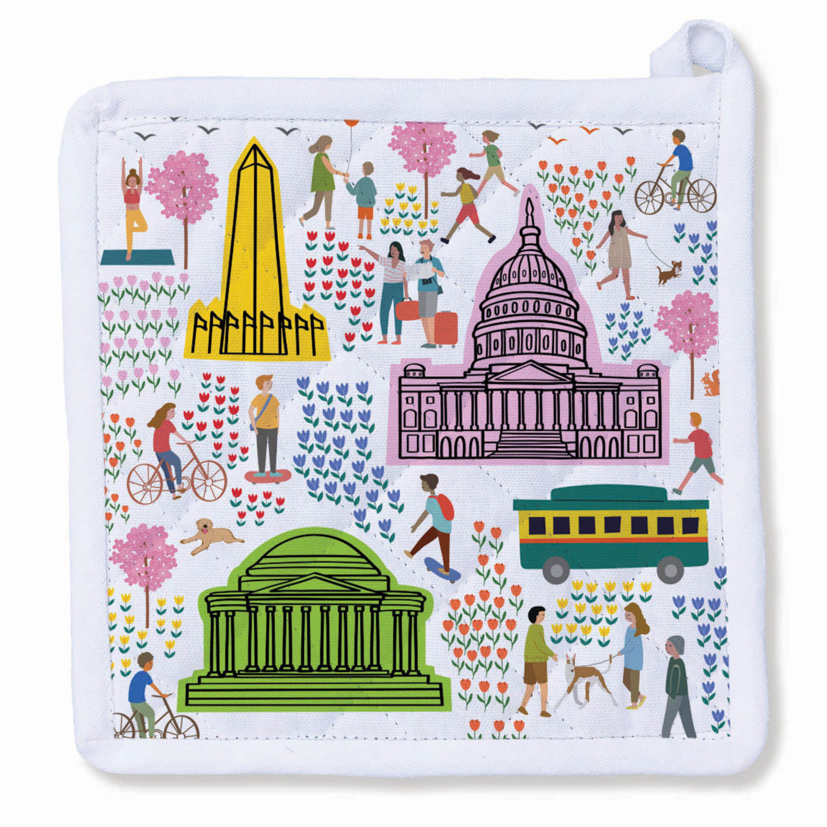 Naked Decor Naked Decor Spring in DC Potholder