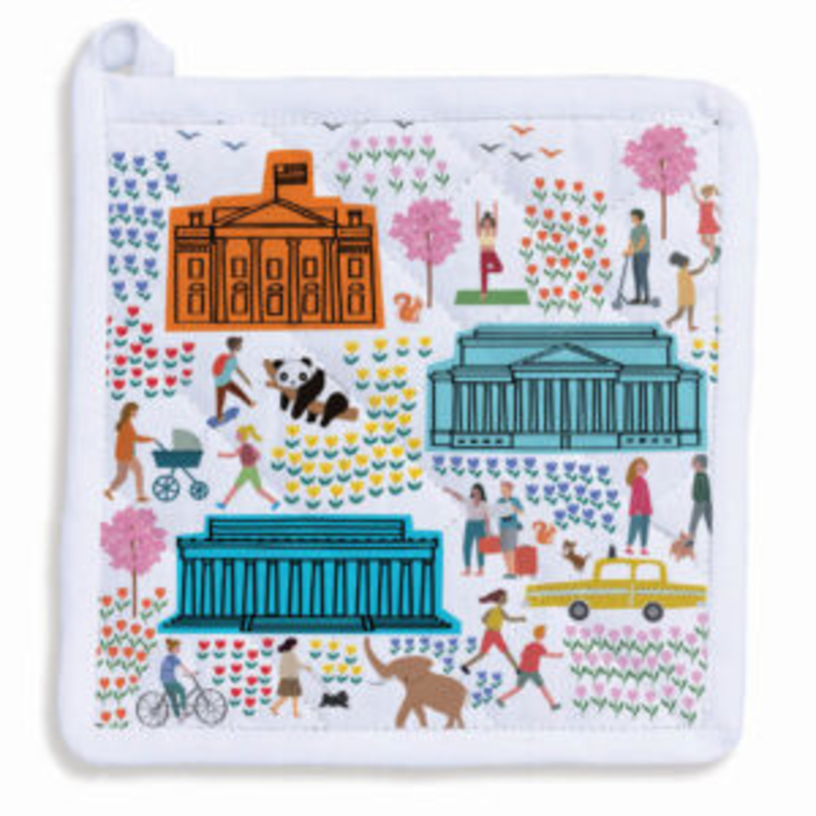 Naked Decor Naked Decor Spring in DC Potholder