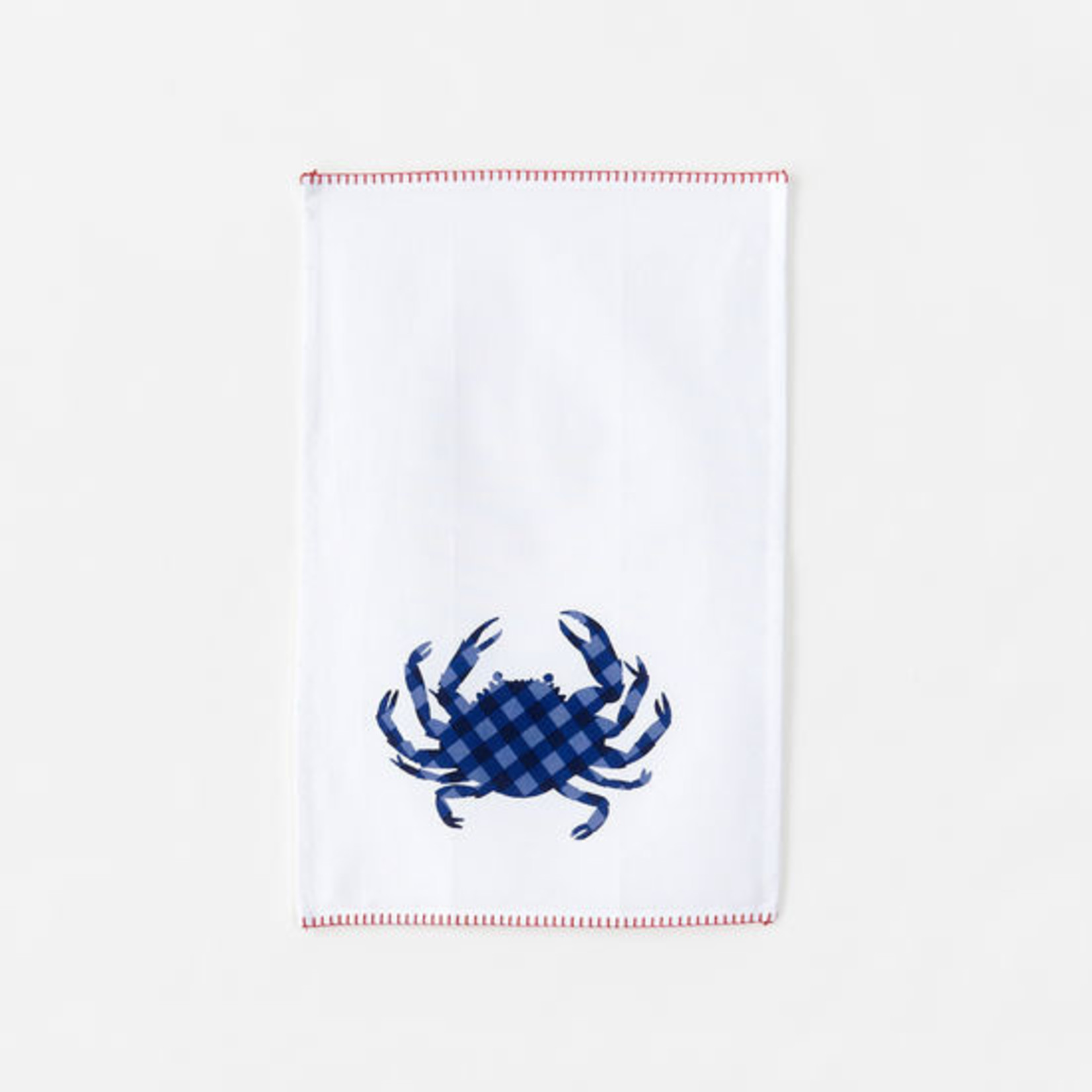 One Hundred 80 degrees Crab Dish Towel - 18" x 28"