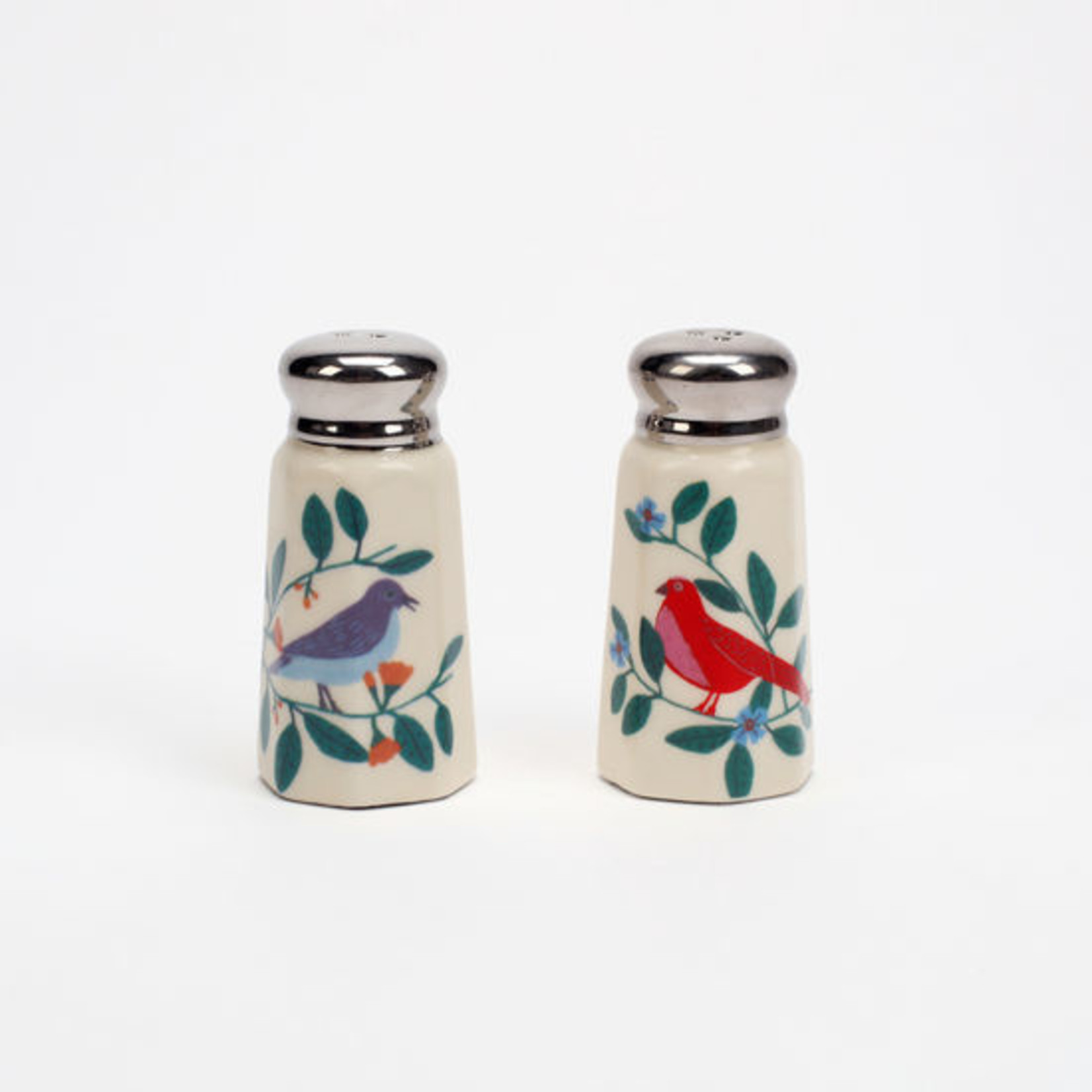 One Hundred 80 degrees Bird & Foliage Salt & Pepper