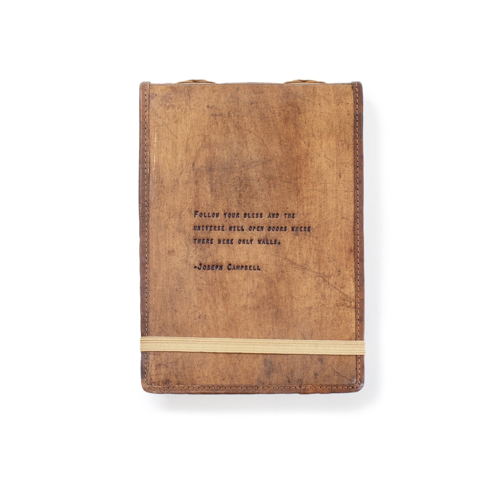 Sugarboo & Co. Large Leather Journal (Various Quotes)