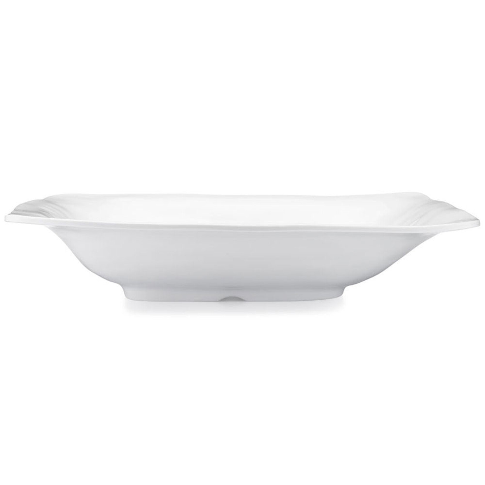 Q Squared Q Squared Ruffle Rectangle Shallow Serving Bowl