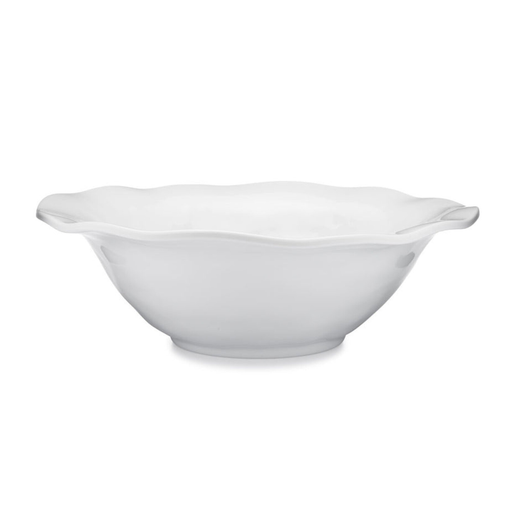 Q Squared Q Squared Ruffle Round Serving Bowl