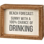 Primitives by Kathy Inset Box Sign-Forecast