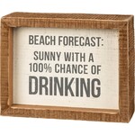 Primitives by Kathy Inset Box Sign-Forecast