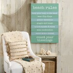 Primitives by Kathy Slat Box Sign-Beach Rules