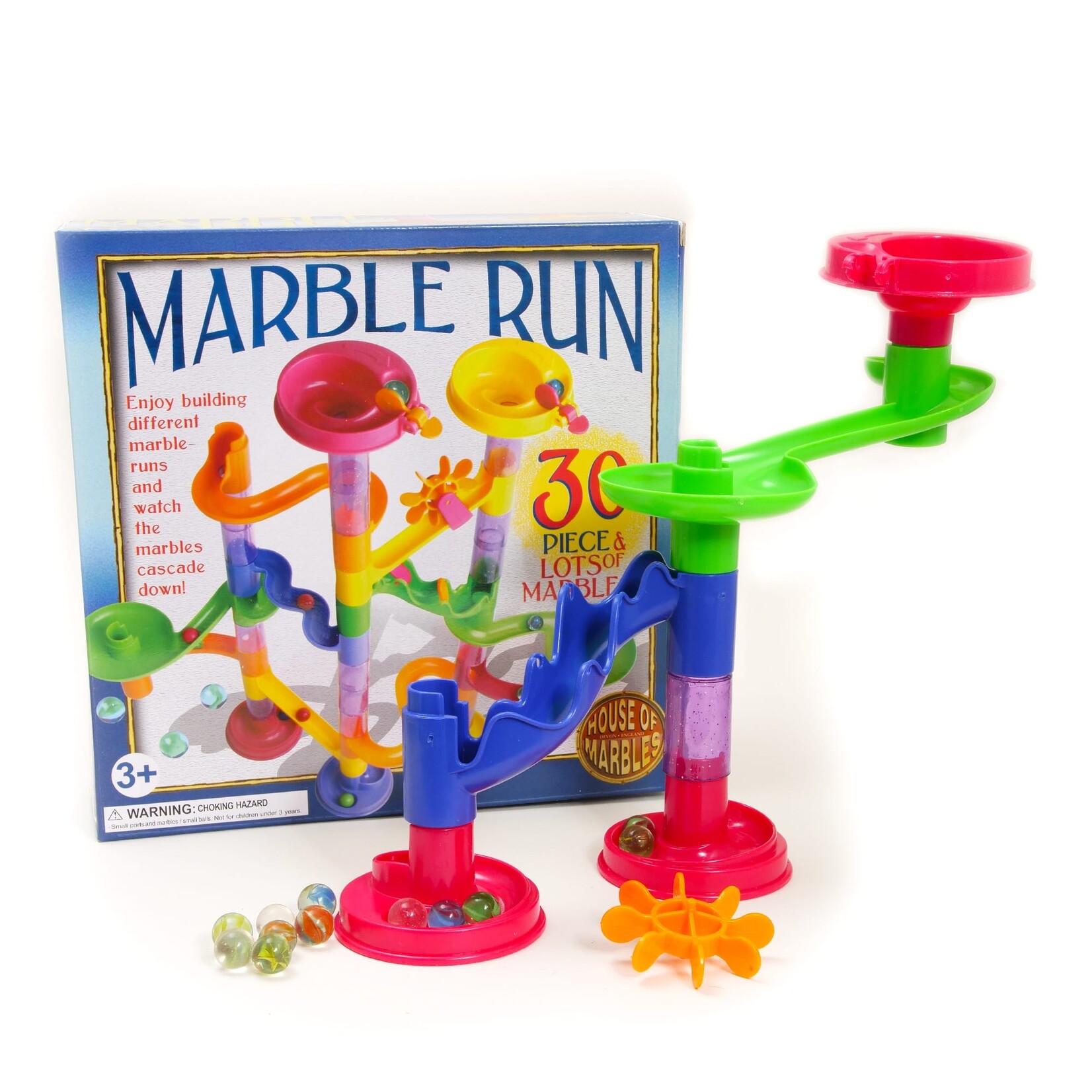 House of Marbles 30 Piece Marble Run