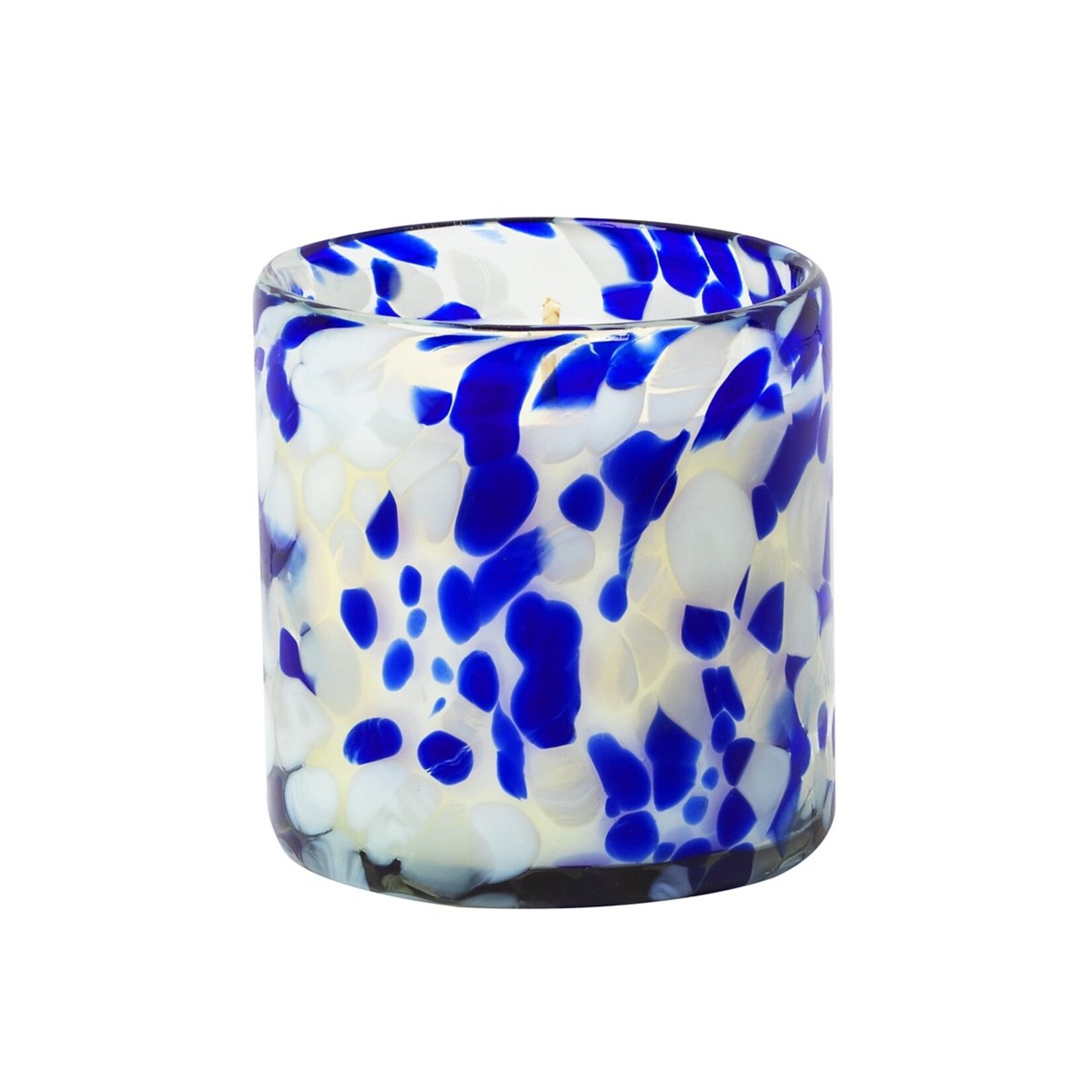 Artisan Hand Blown Glass Candle