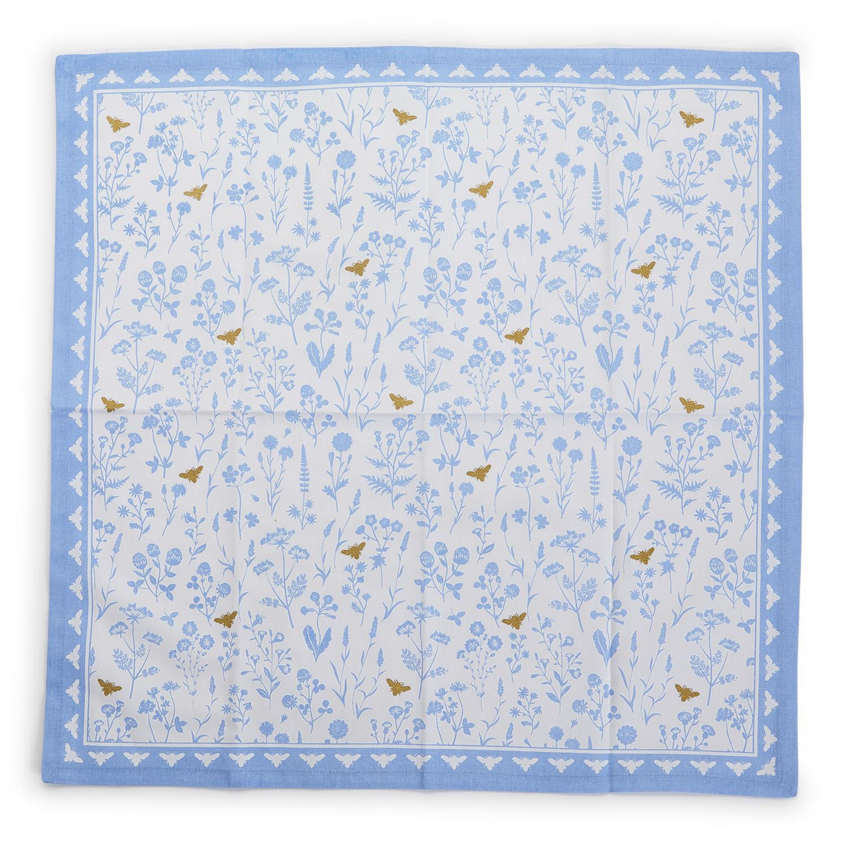 Two's Company Bees and Blooms Cloth Napkins